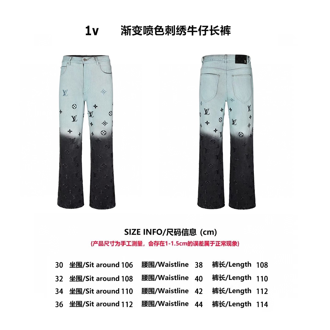 Light Blue Gradient Jeans