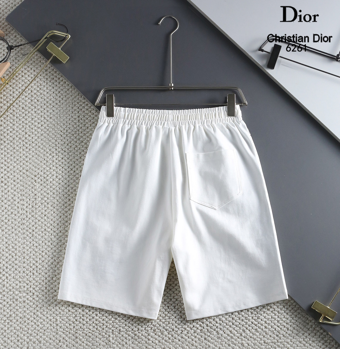 Knitted Jacquard Shorts