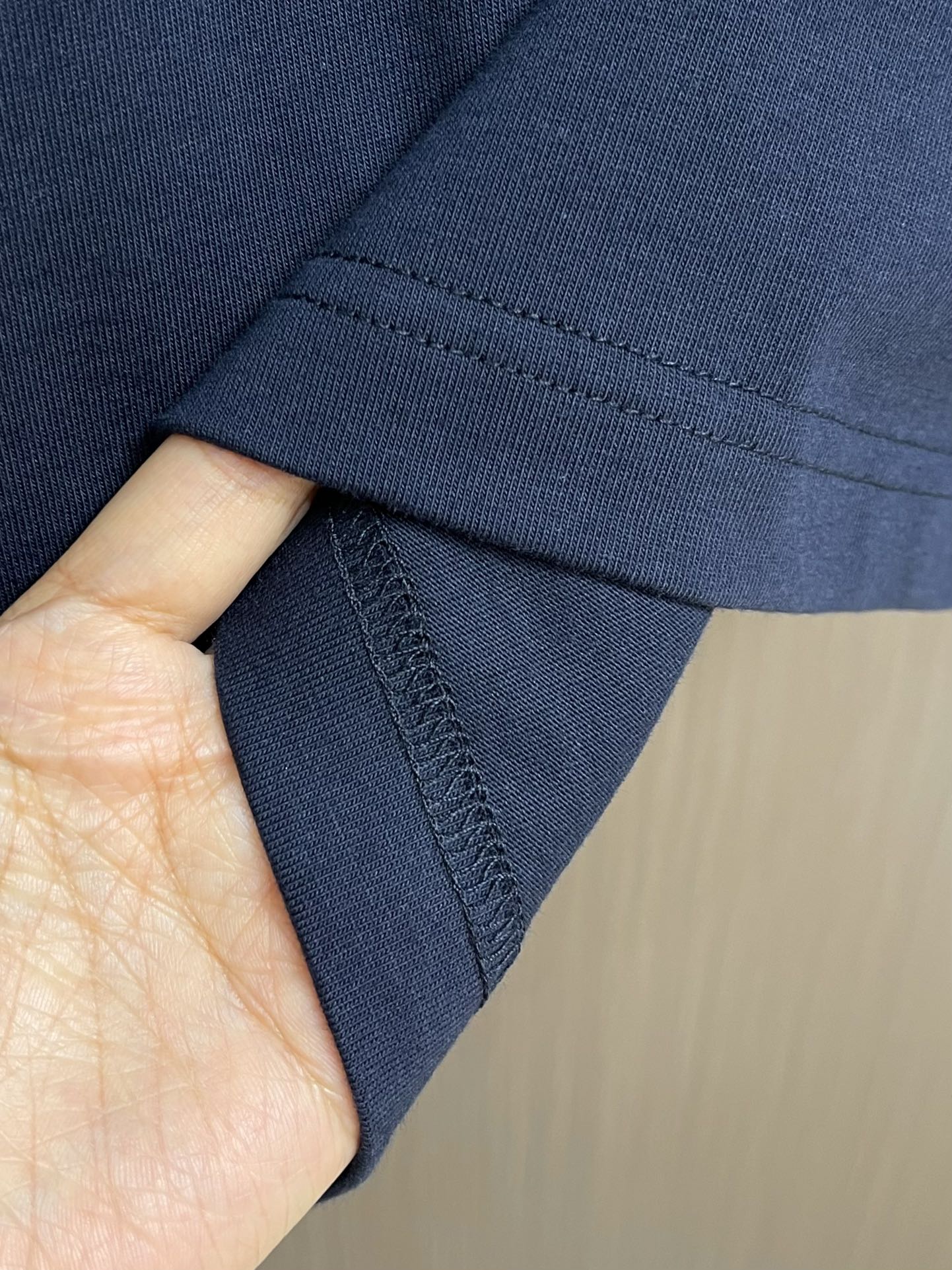 Navy Blue Trendy Cartoon Graphic T-Shirt