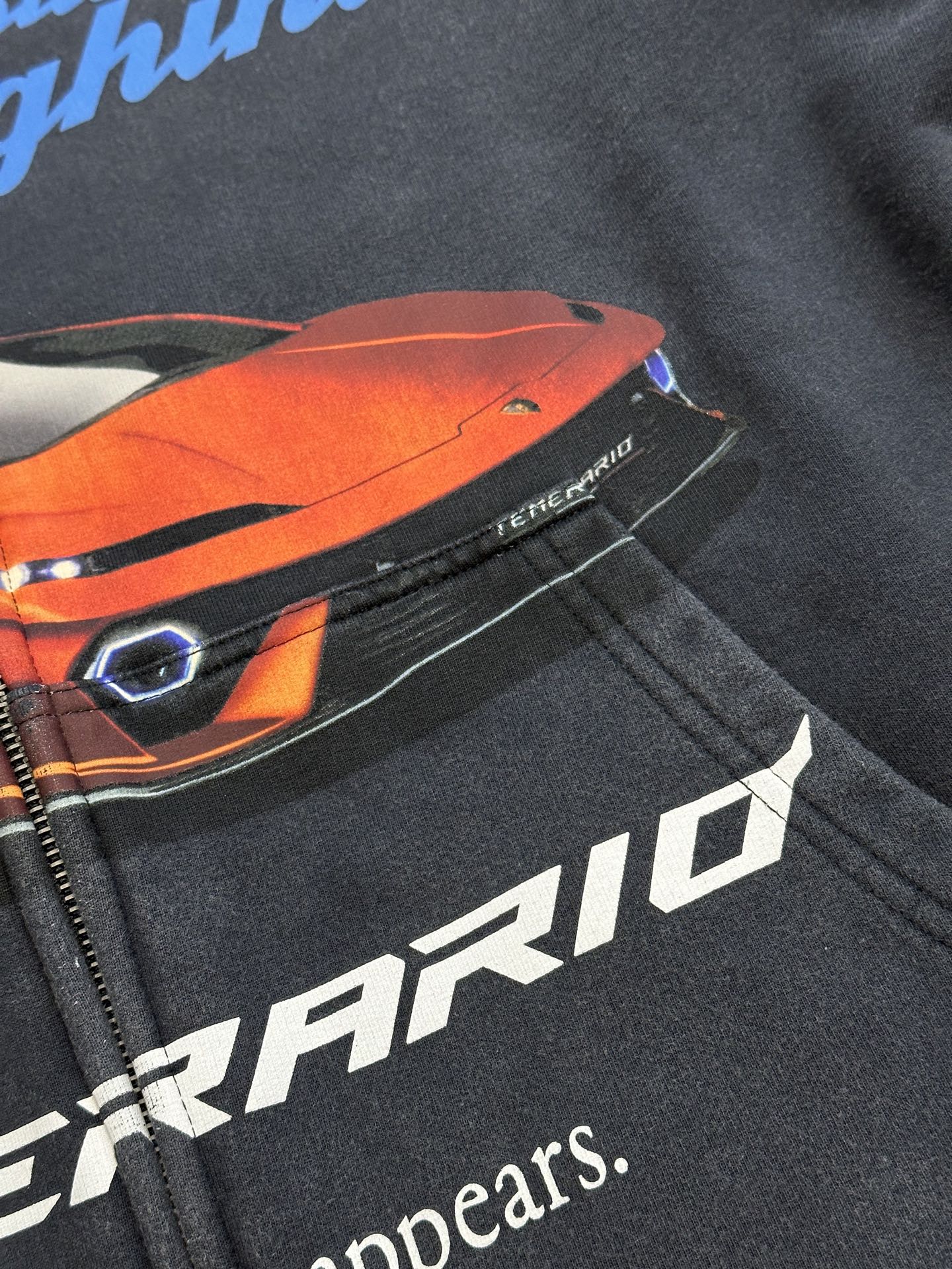 Lamborghini Collaboration Zip-up Hoodie