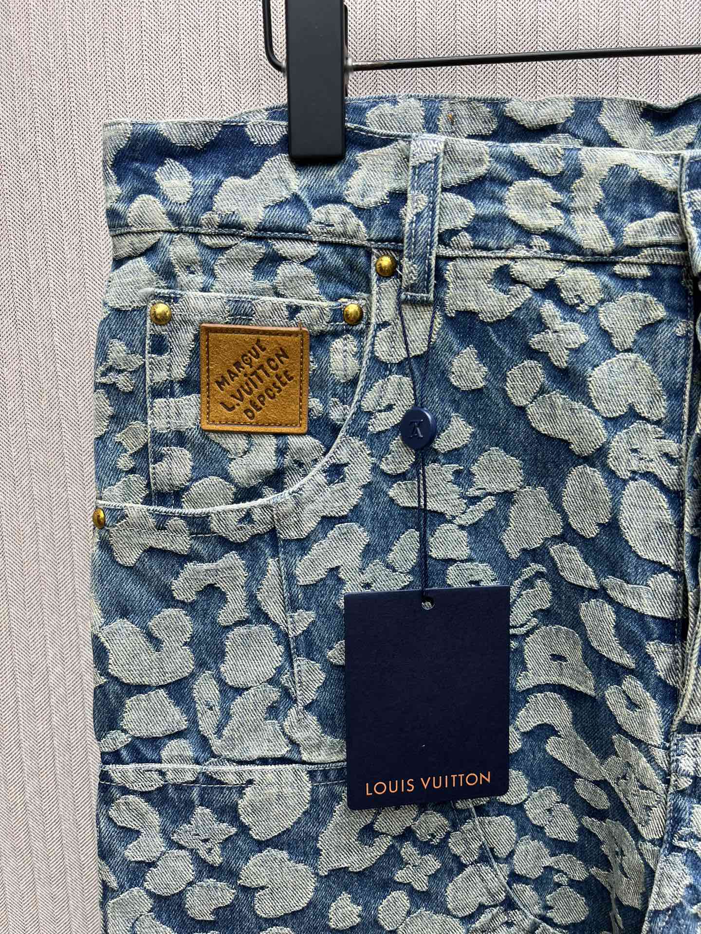 25SS New Washed Utility Denim Pants