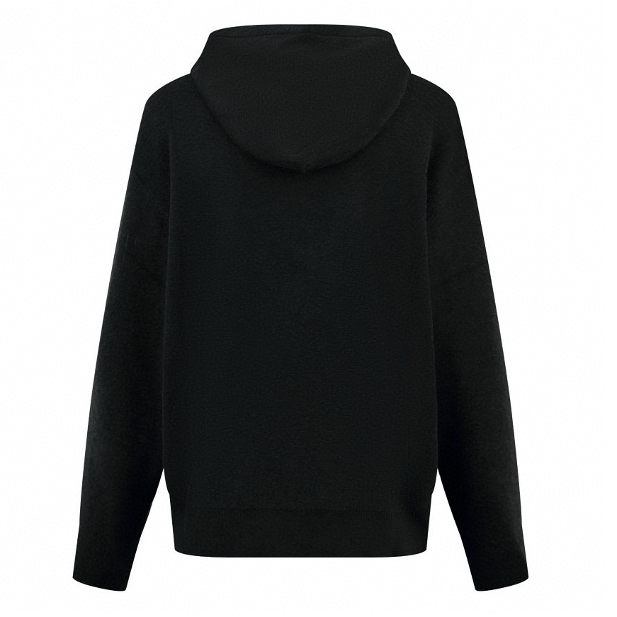 Embroidered Hooded Sweater