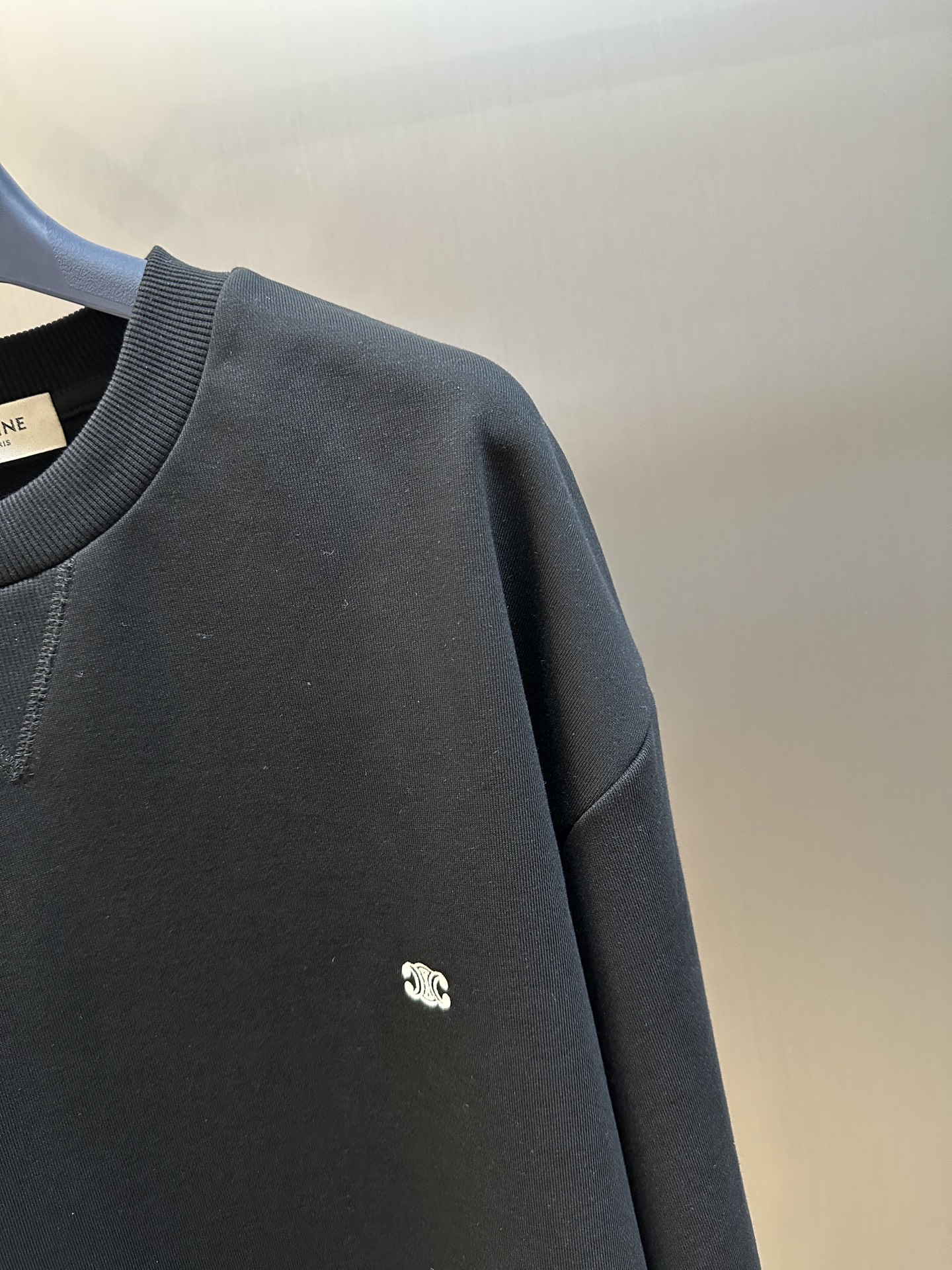 Embroidered Arc de Triomphe Sweatshirt