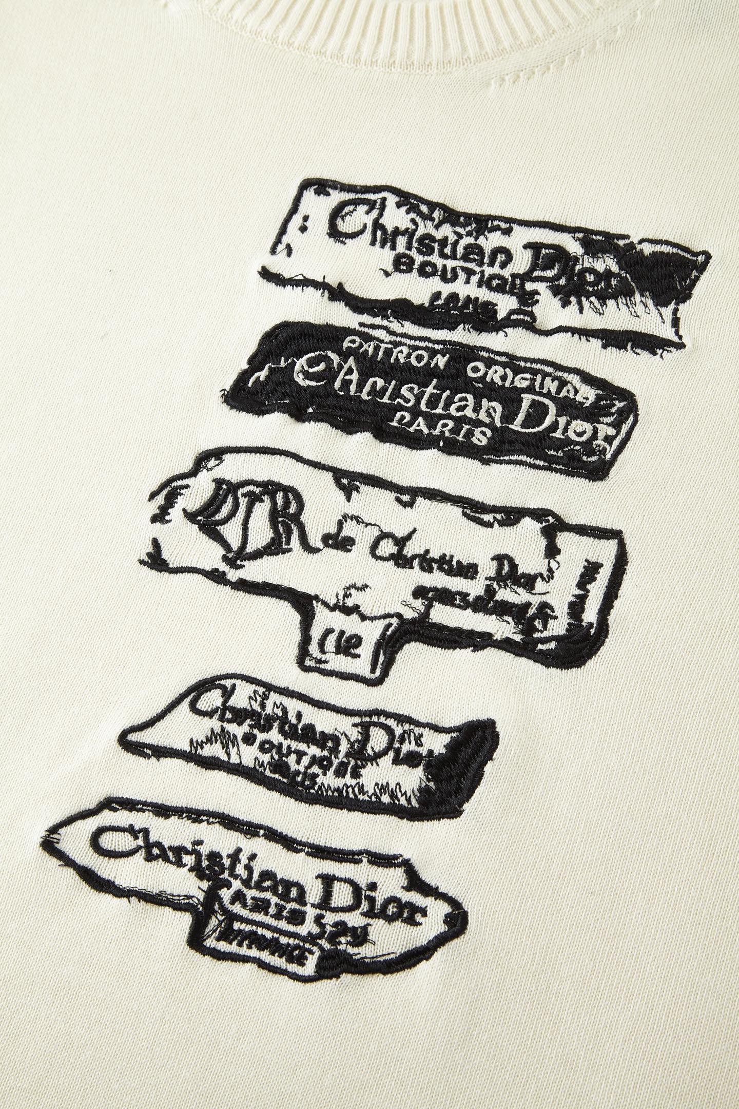 Embroidered Wool Cardigan