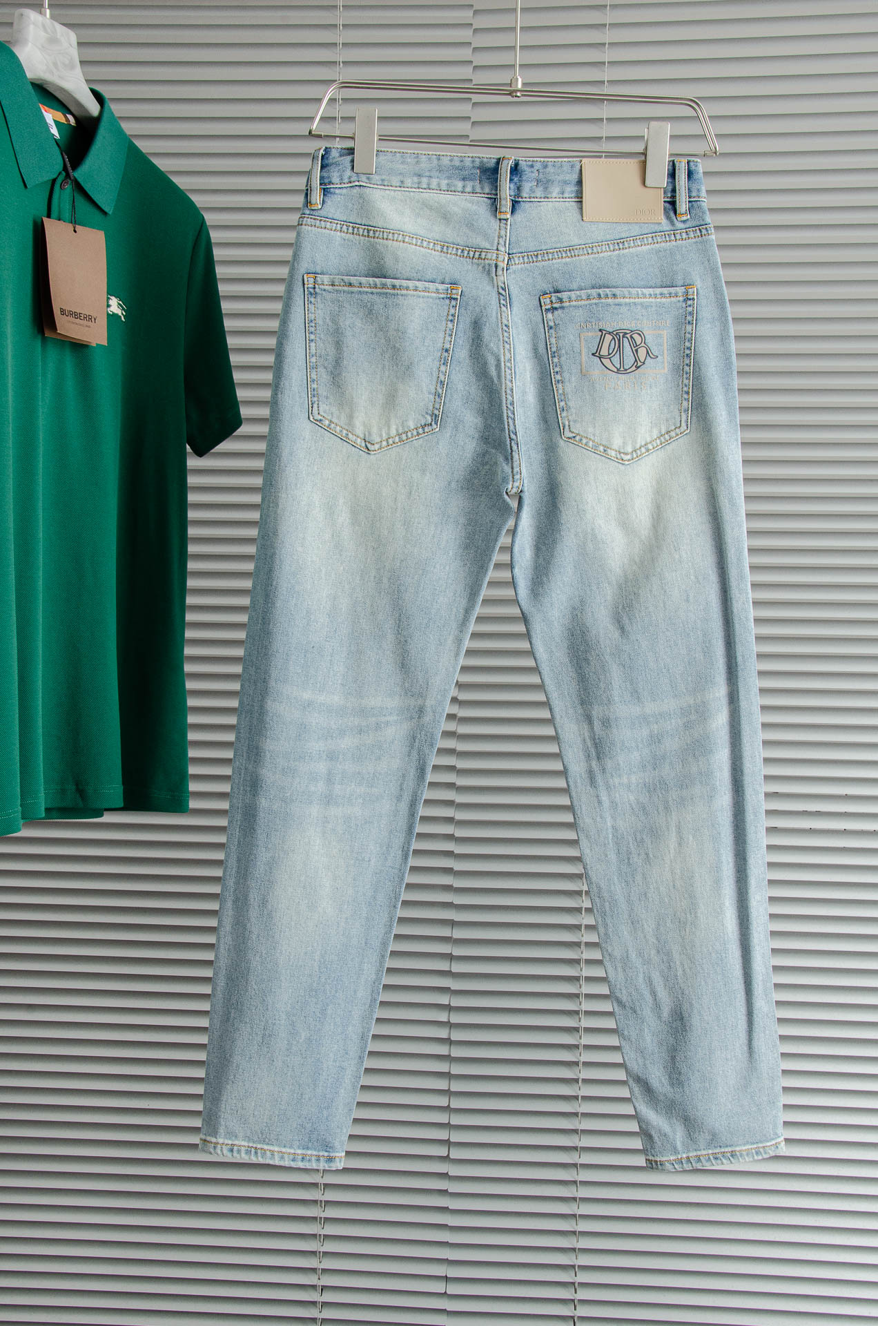 2025SS Men's Fashion Straight-Leg Denim Jeans