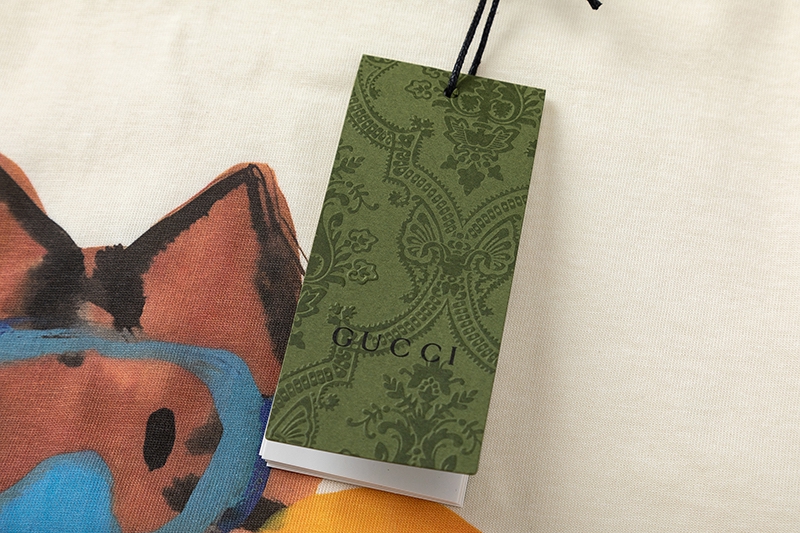 Cotton seamless printed short sleeves