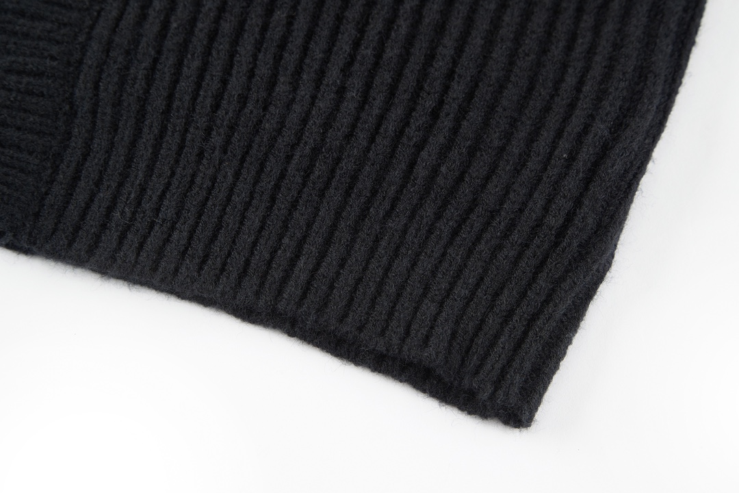 Embroidered Wool Cardigan