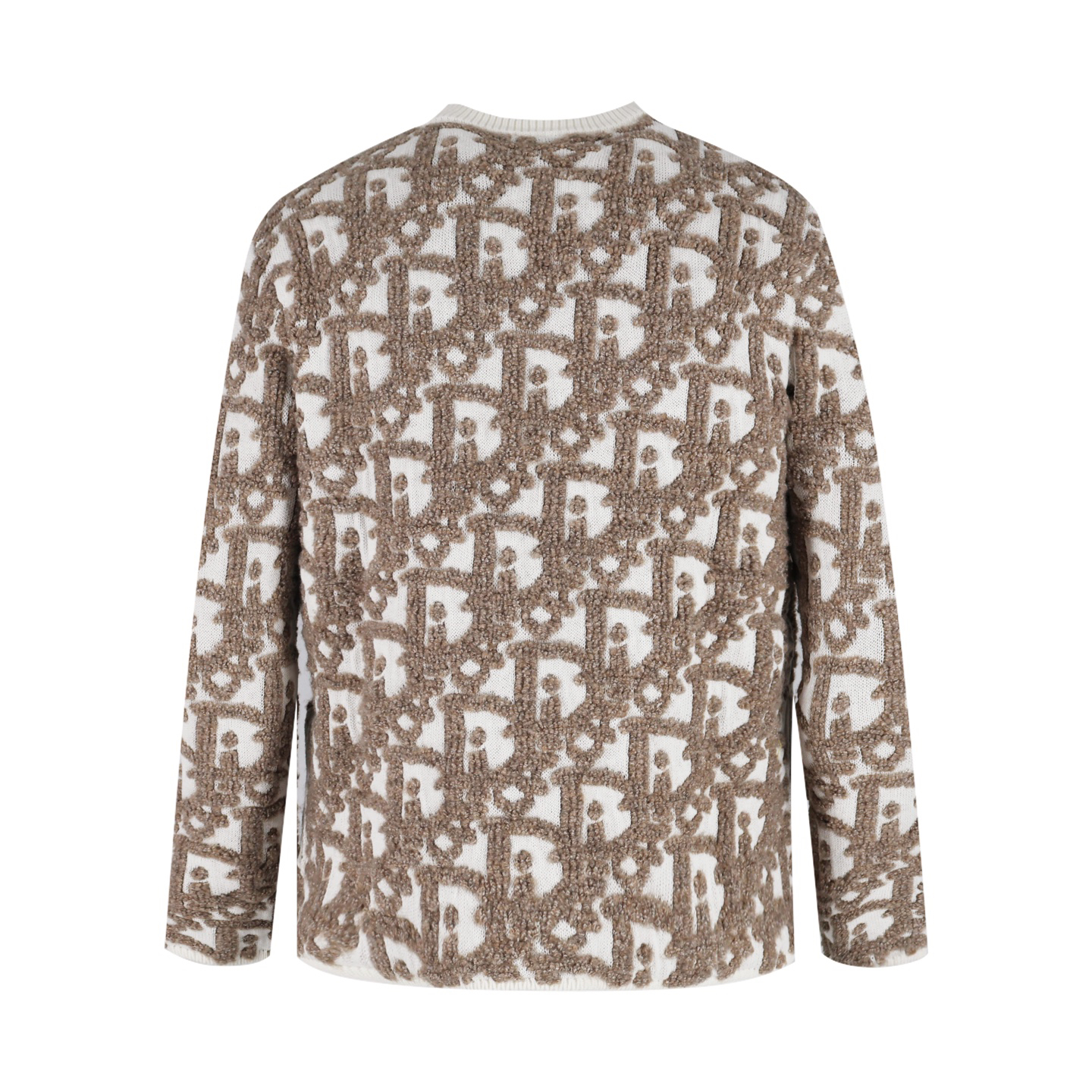 CD25FW Terry Embroidered Jacquard Cardigan