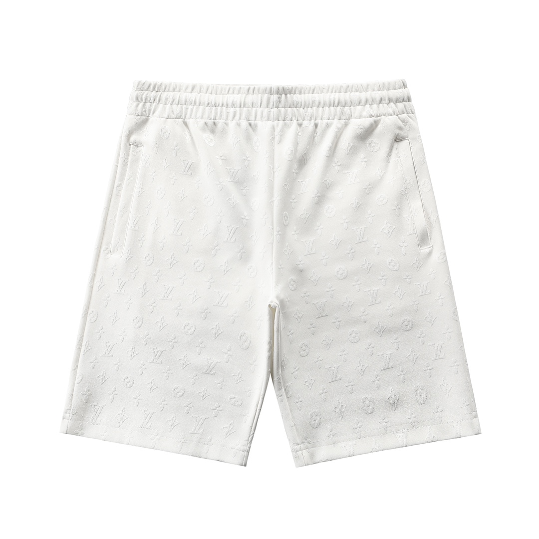 All-over Jacquard Casual Shorts