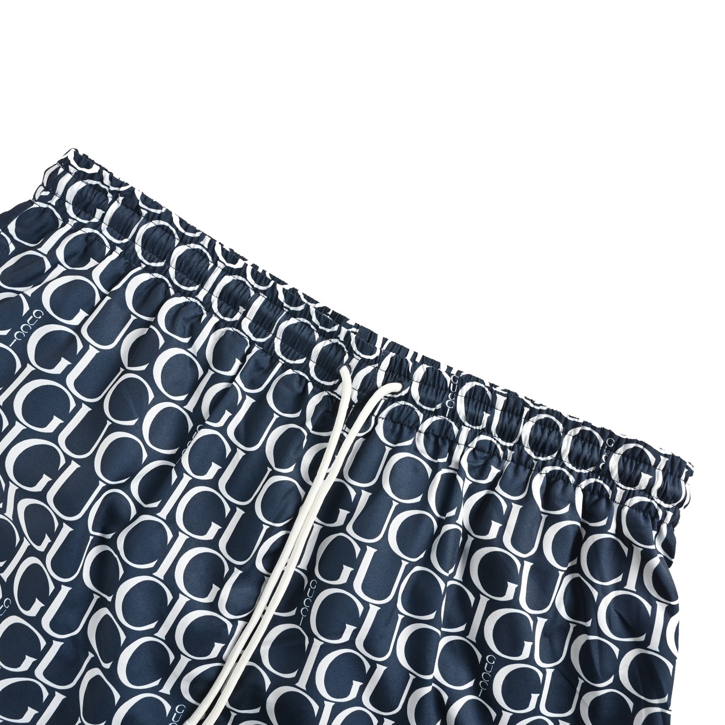 All-over barrage print shorts