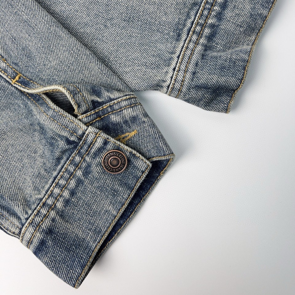 CELINE Hooded Denim Jacket