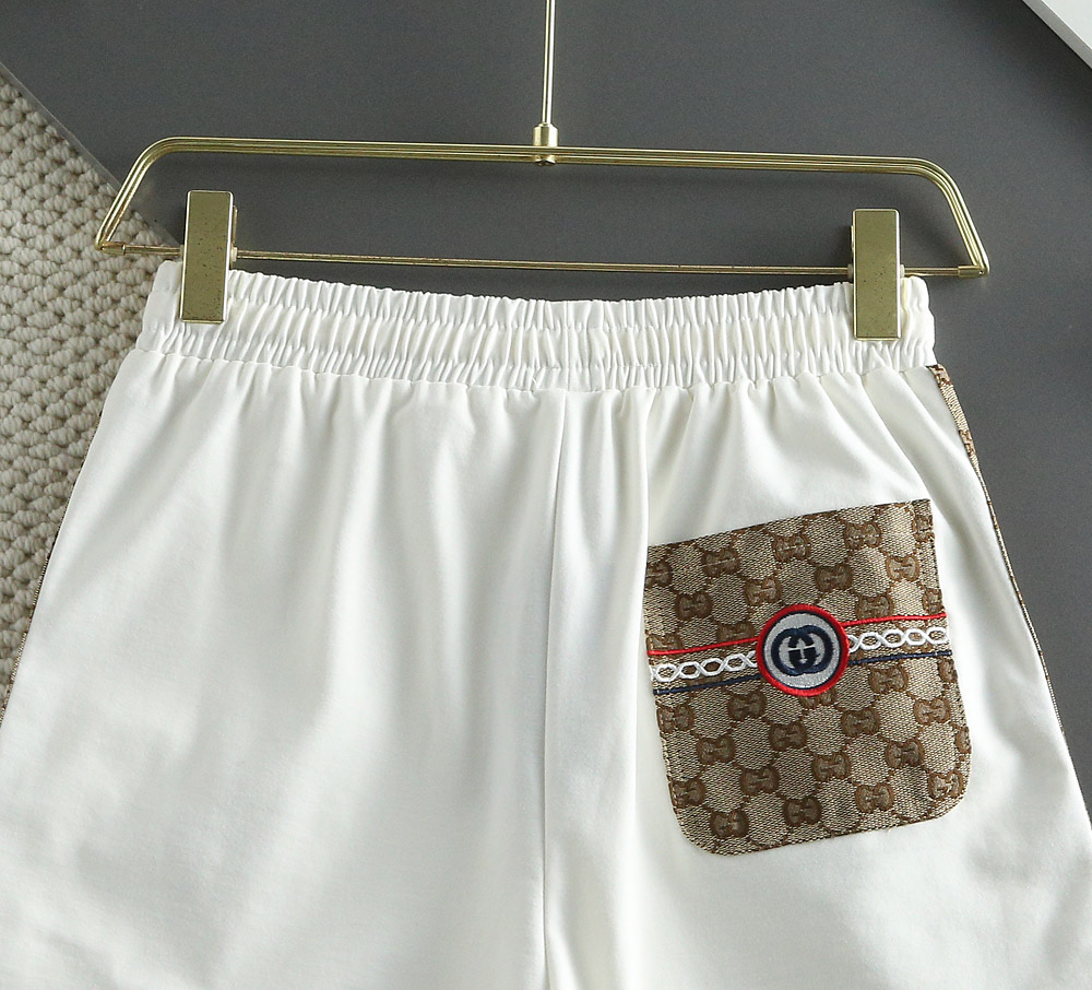 Knitted Jacquard Shorts