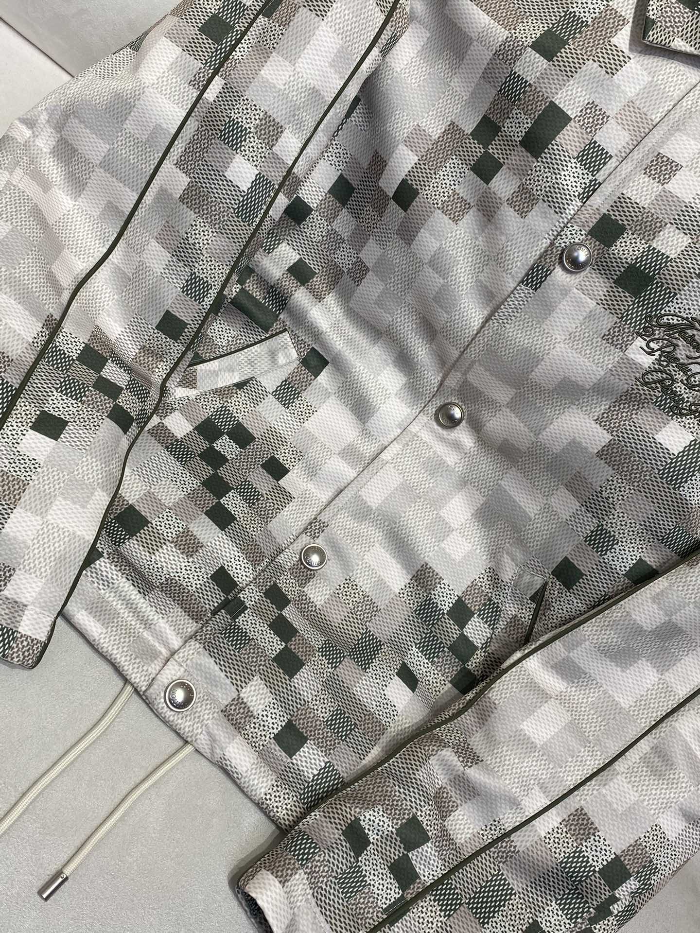 Year of the Snake Limited Edition Plaid Embroidered Coat Jacket