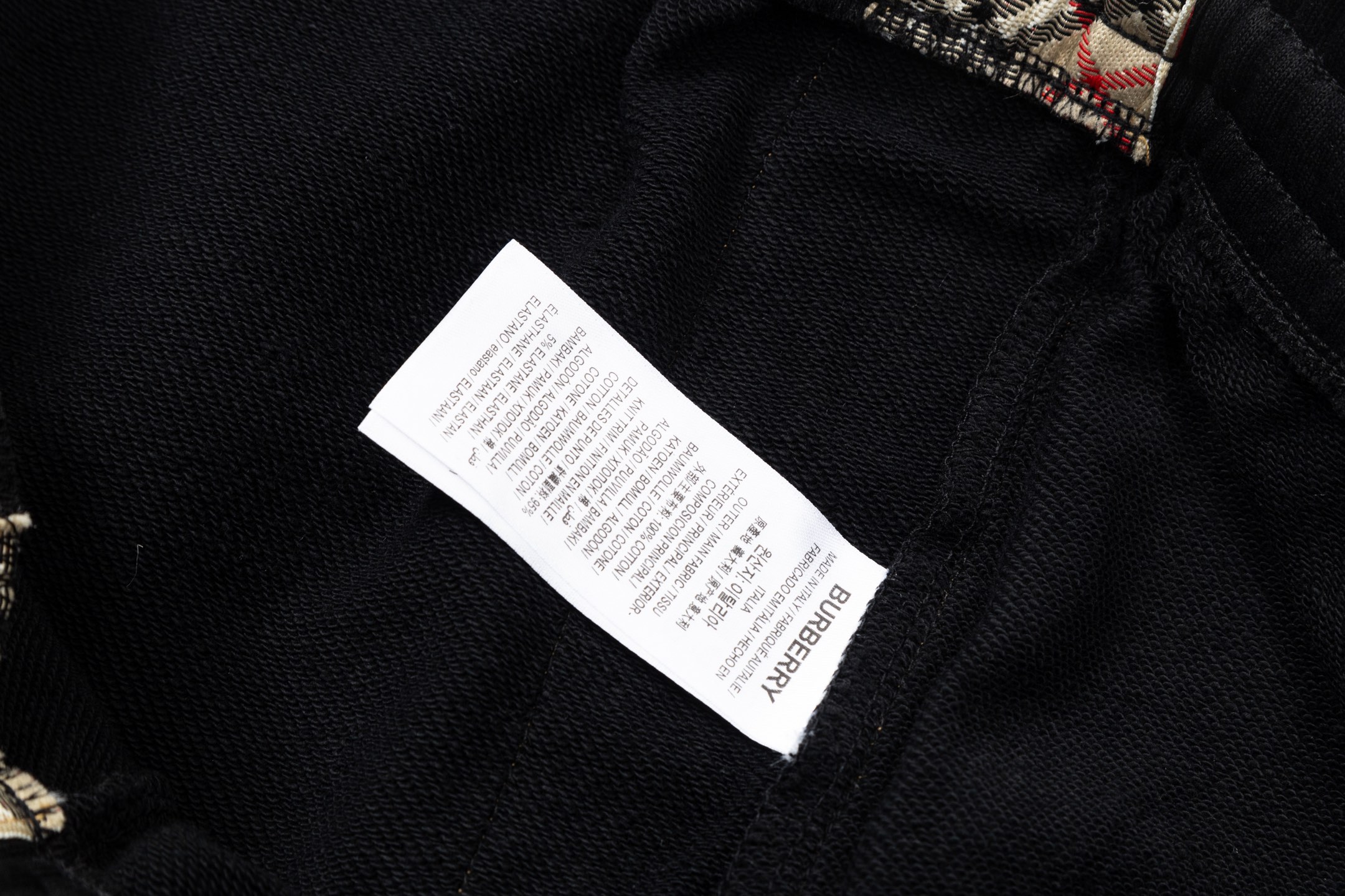 Webbing Patchwork Embroidered Shorts