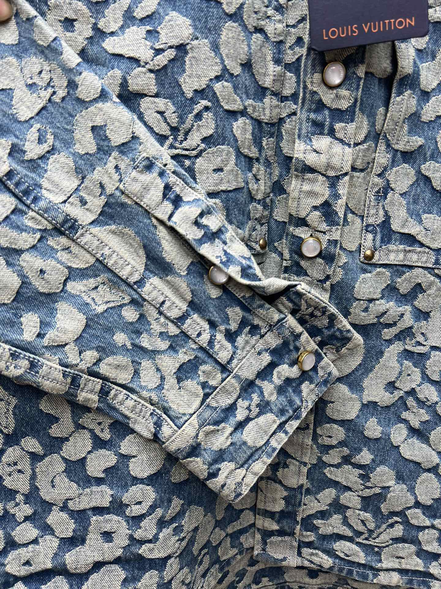 25SS New Washed Utility Denim Jacket