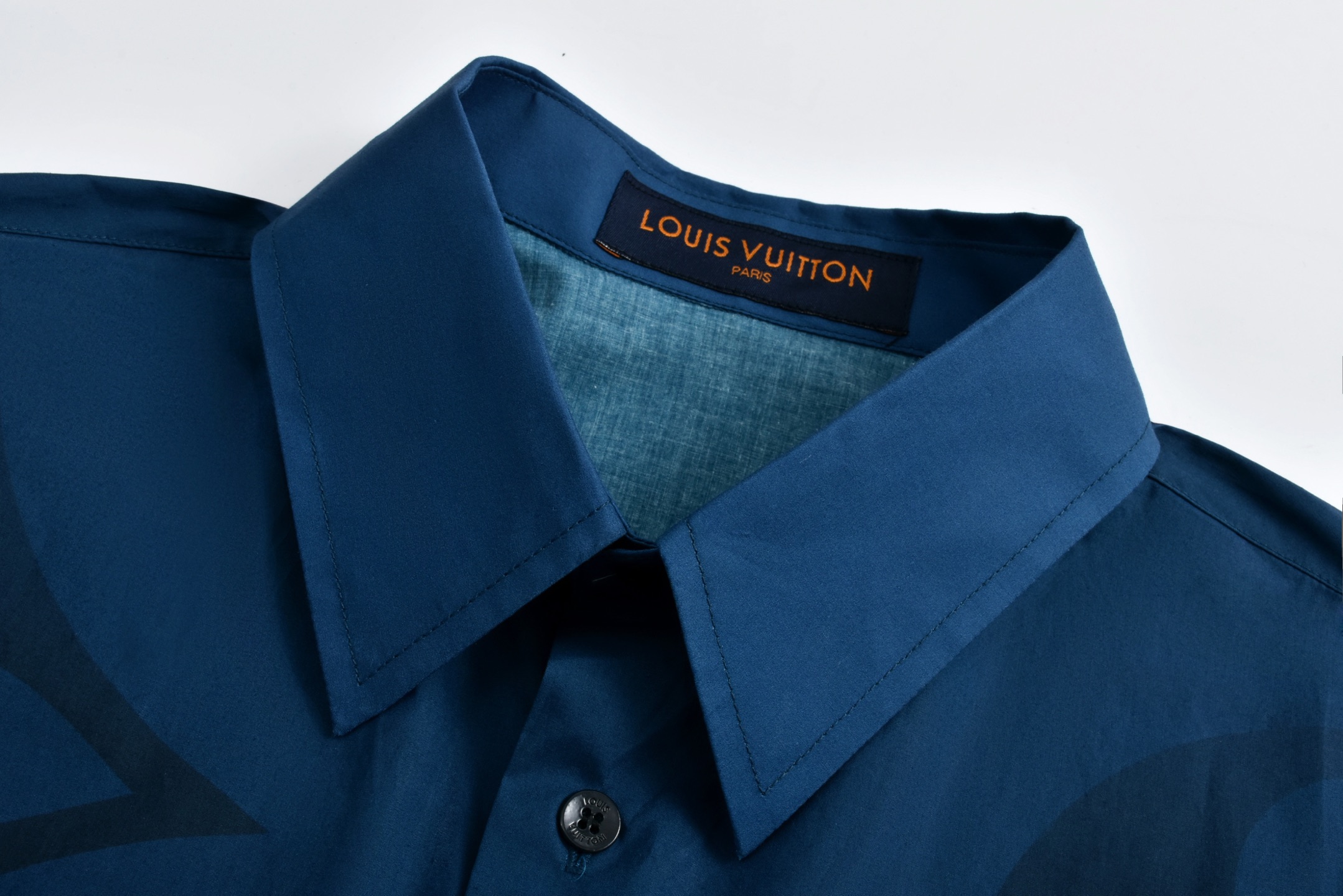 Gradient Print Short Sleeve Shirt