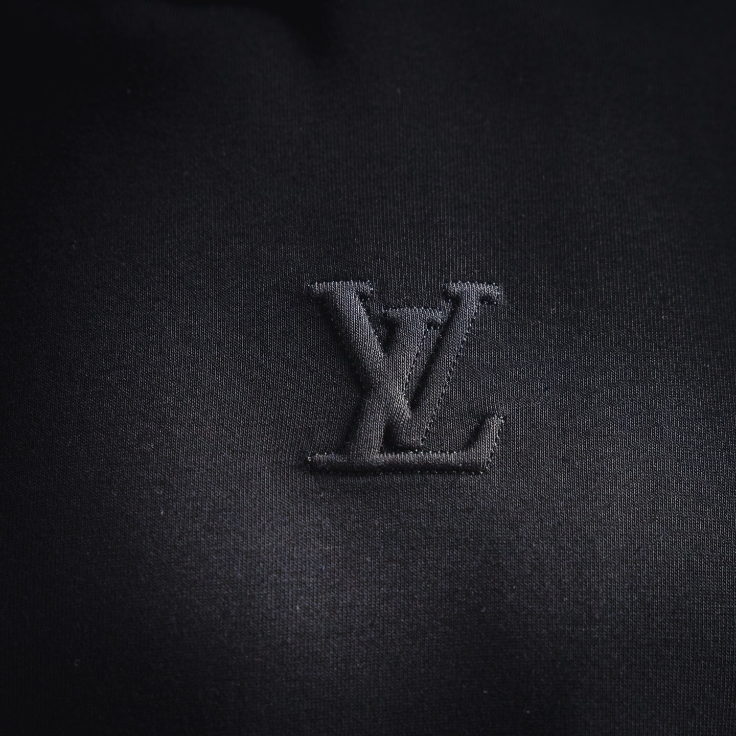 Embossed lettering hoodie