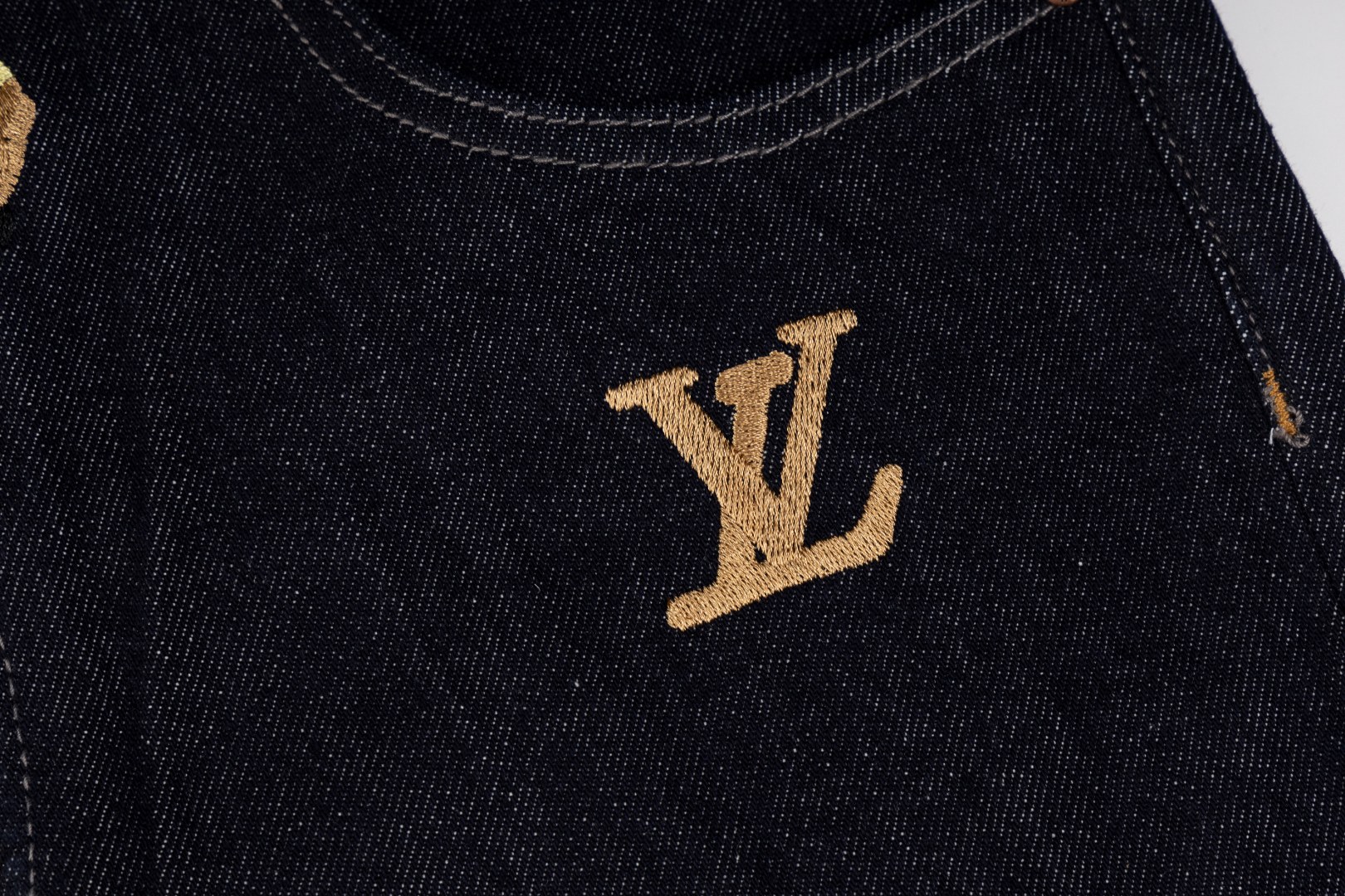 Embroidered Flared Jeans