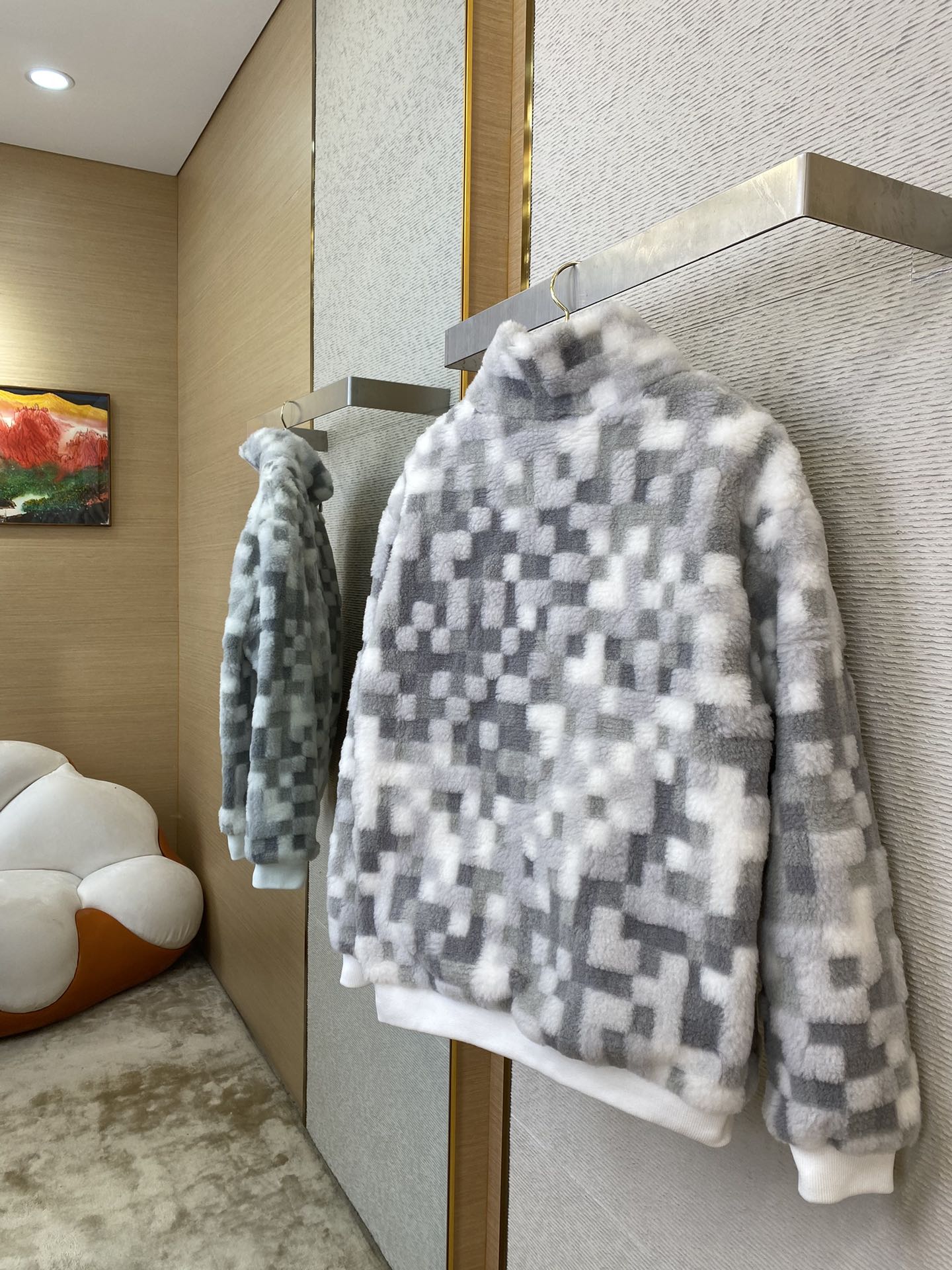 New Style Velvet Ribbed Jacket