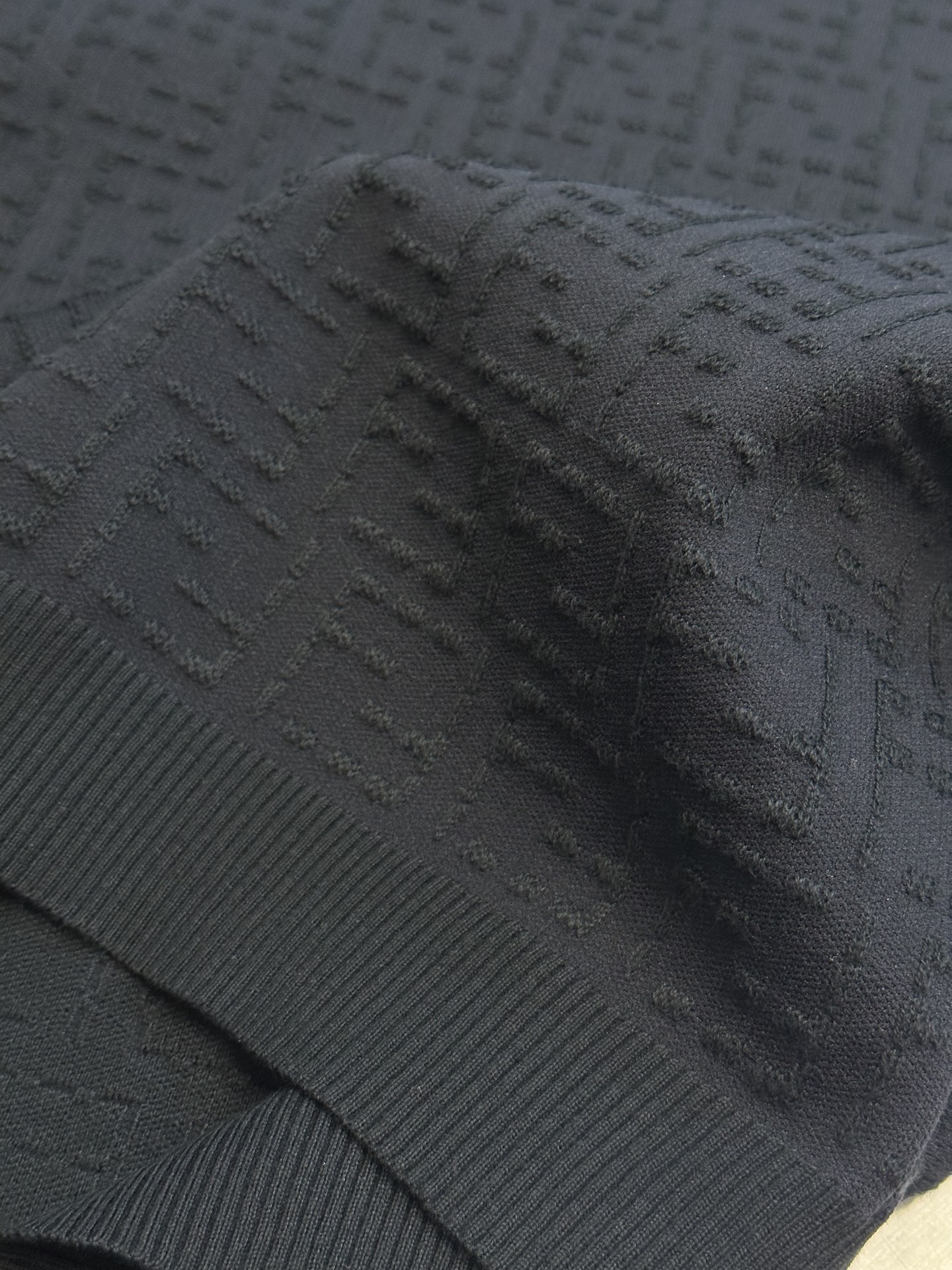 All-over FF Jacquard Knit Sweater