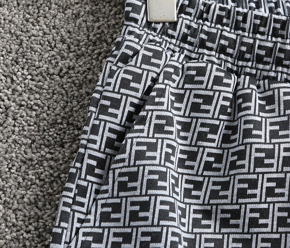 Knitted Jacquard Shorts