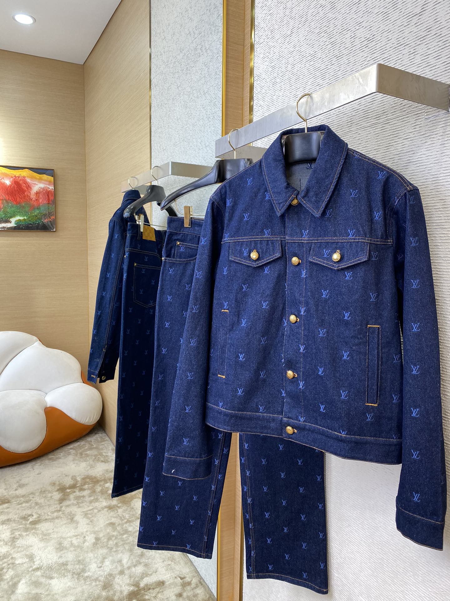 New Denim Pattern Jacket