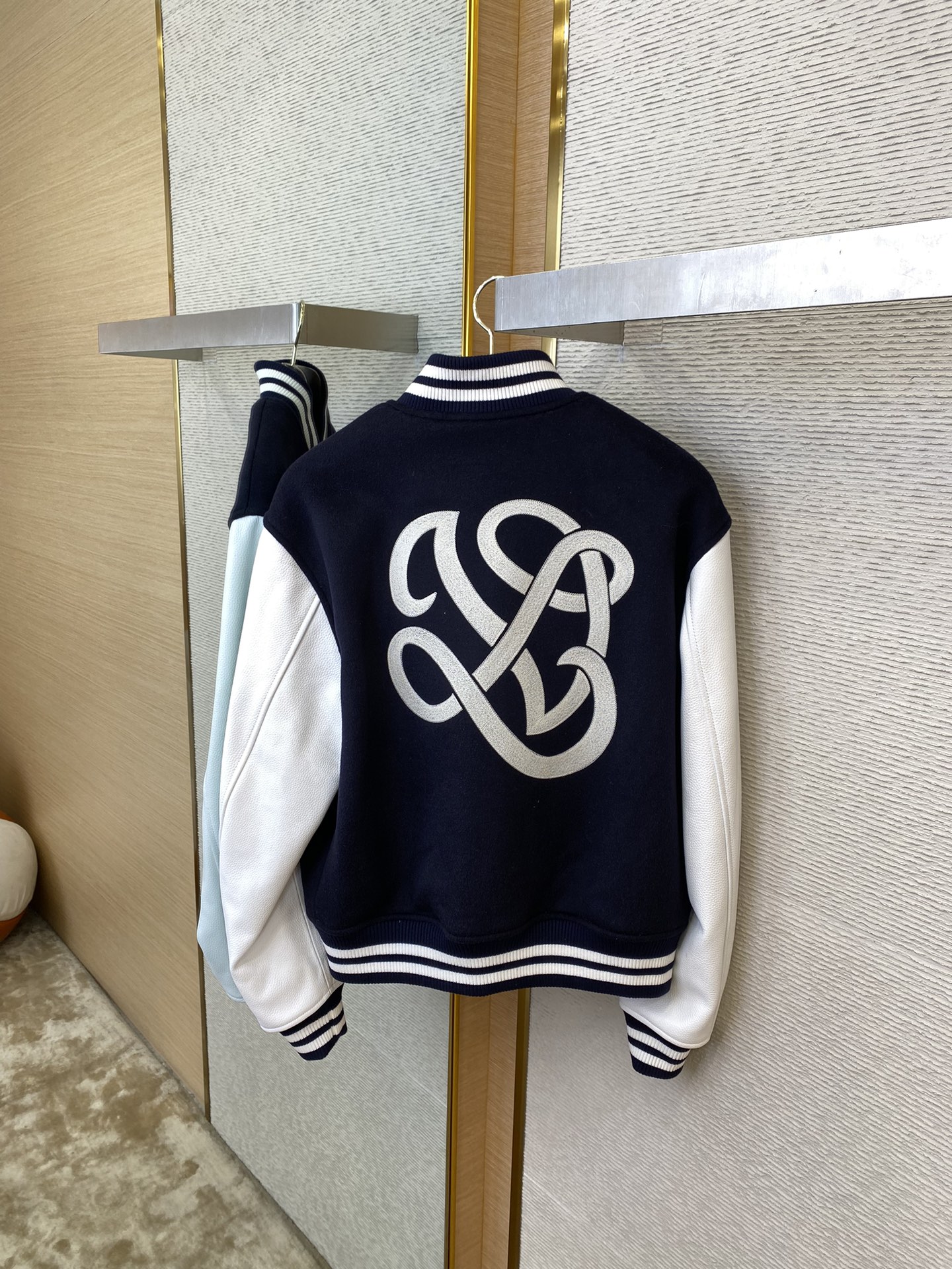 Genuine Leather Baseball Jacket