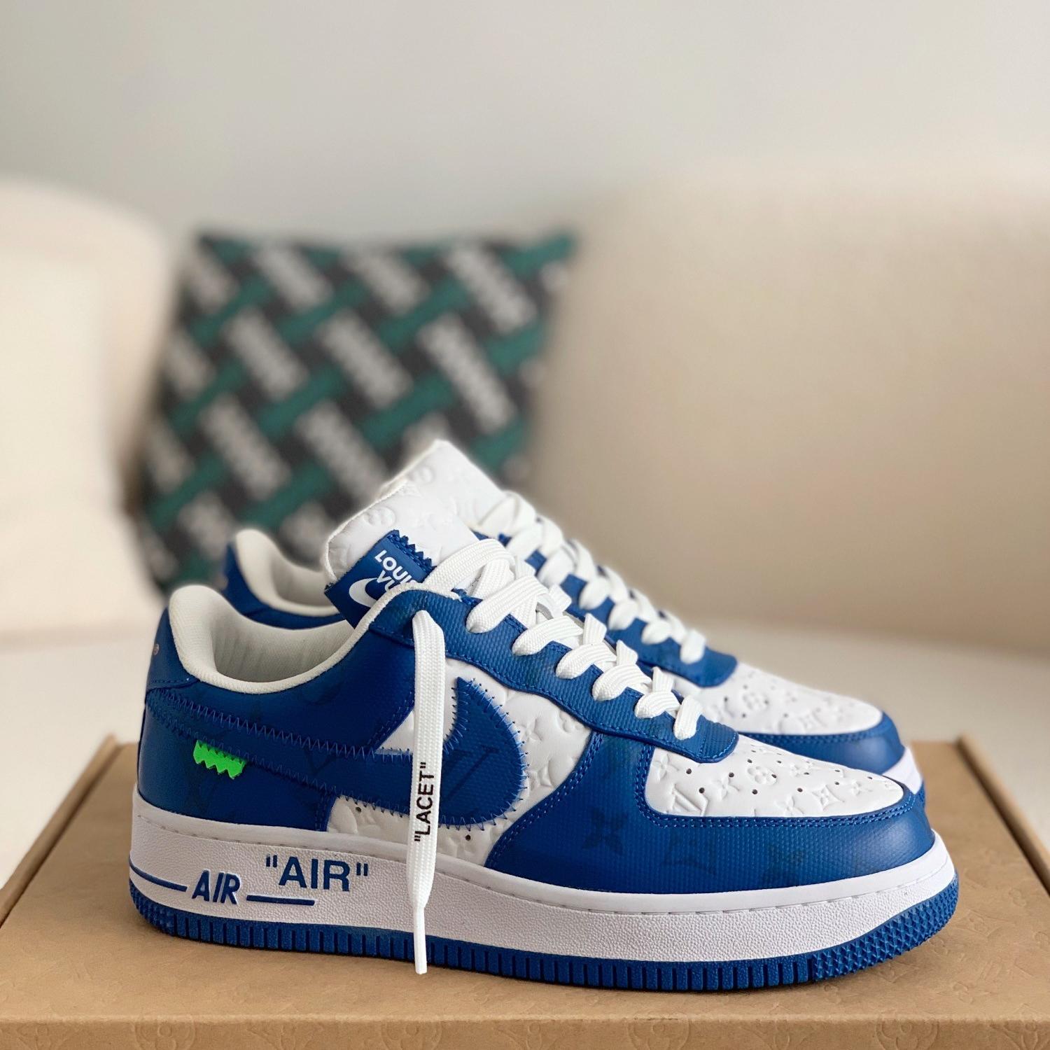 Air Force 1 × LV (Dark Blue)