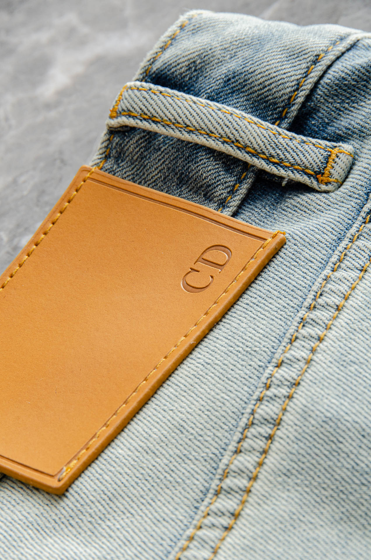 2025SS Men's Fashion Straight-Leg Denim Jeans