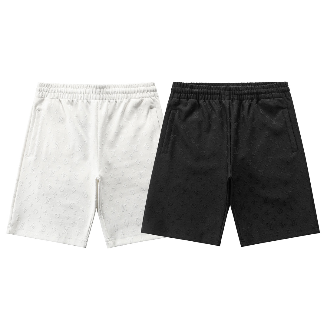All-over Jacquard Casual Shorts