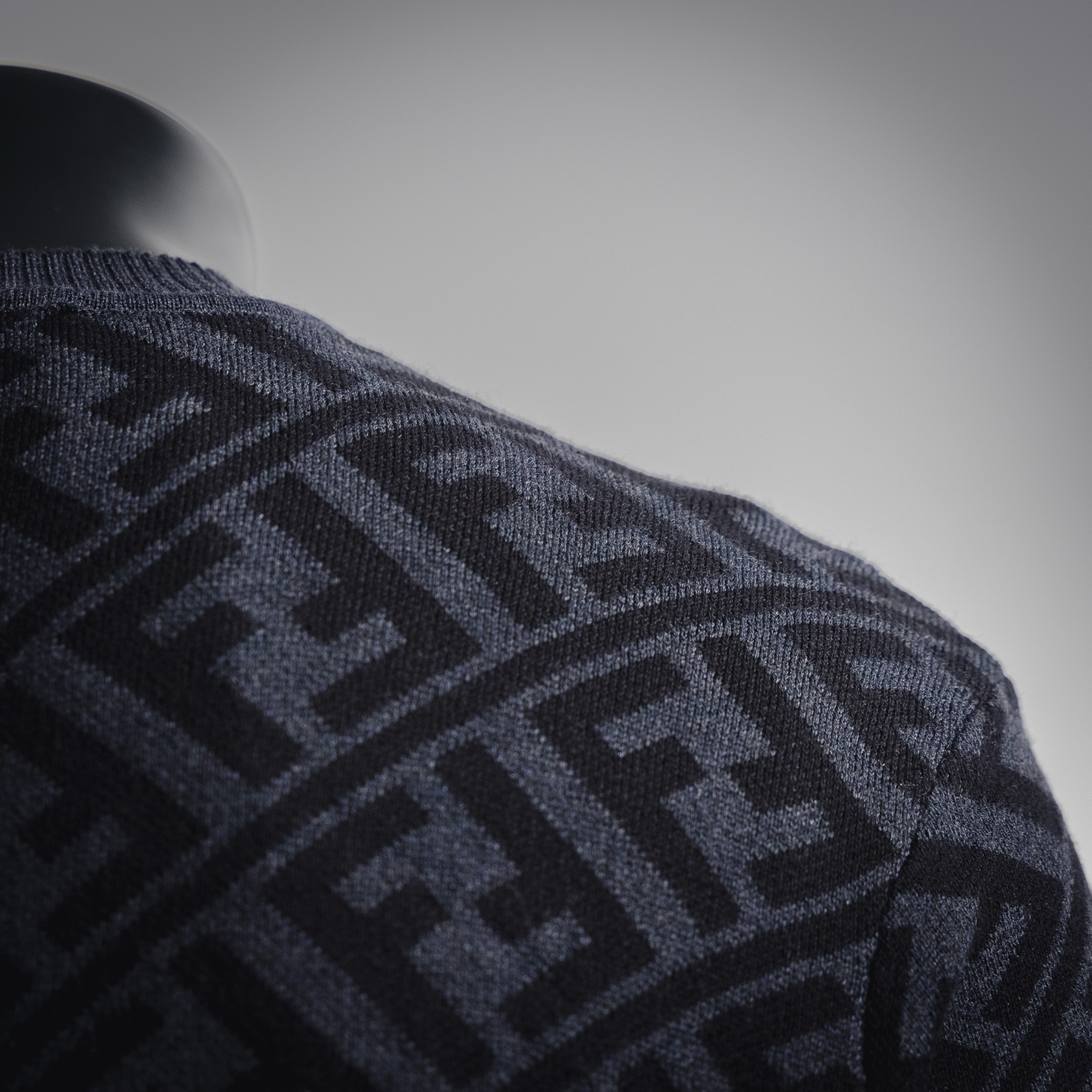 Diagonal Twill FF Pullover Knit Sweater