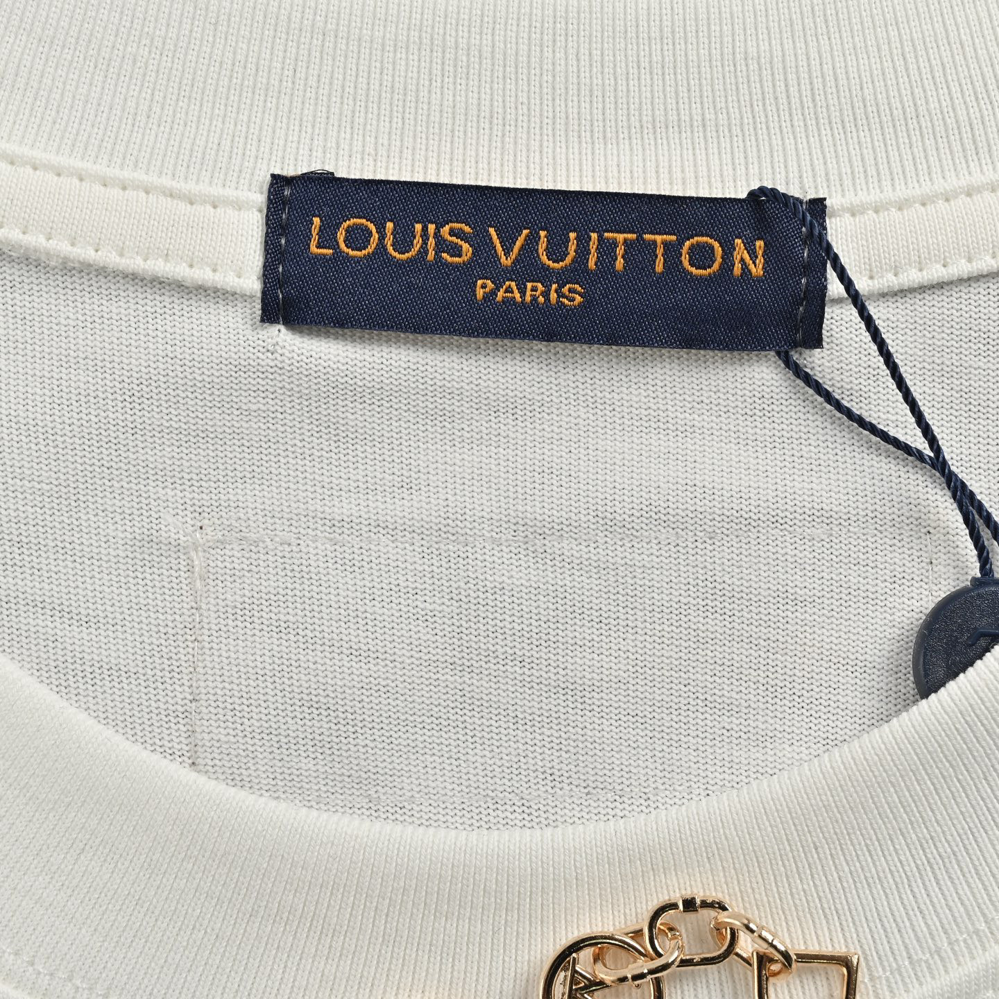 25SS Distressed Letter Print T-Shirt