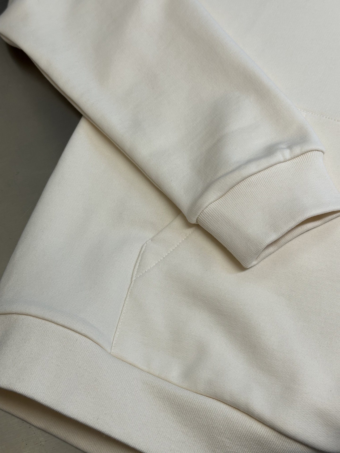 Blue Floral Print Hoodie