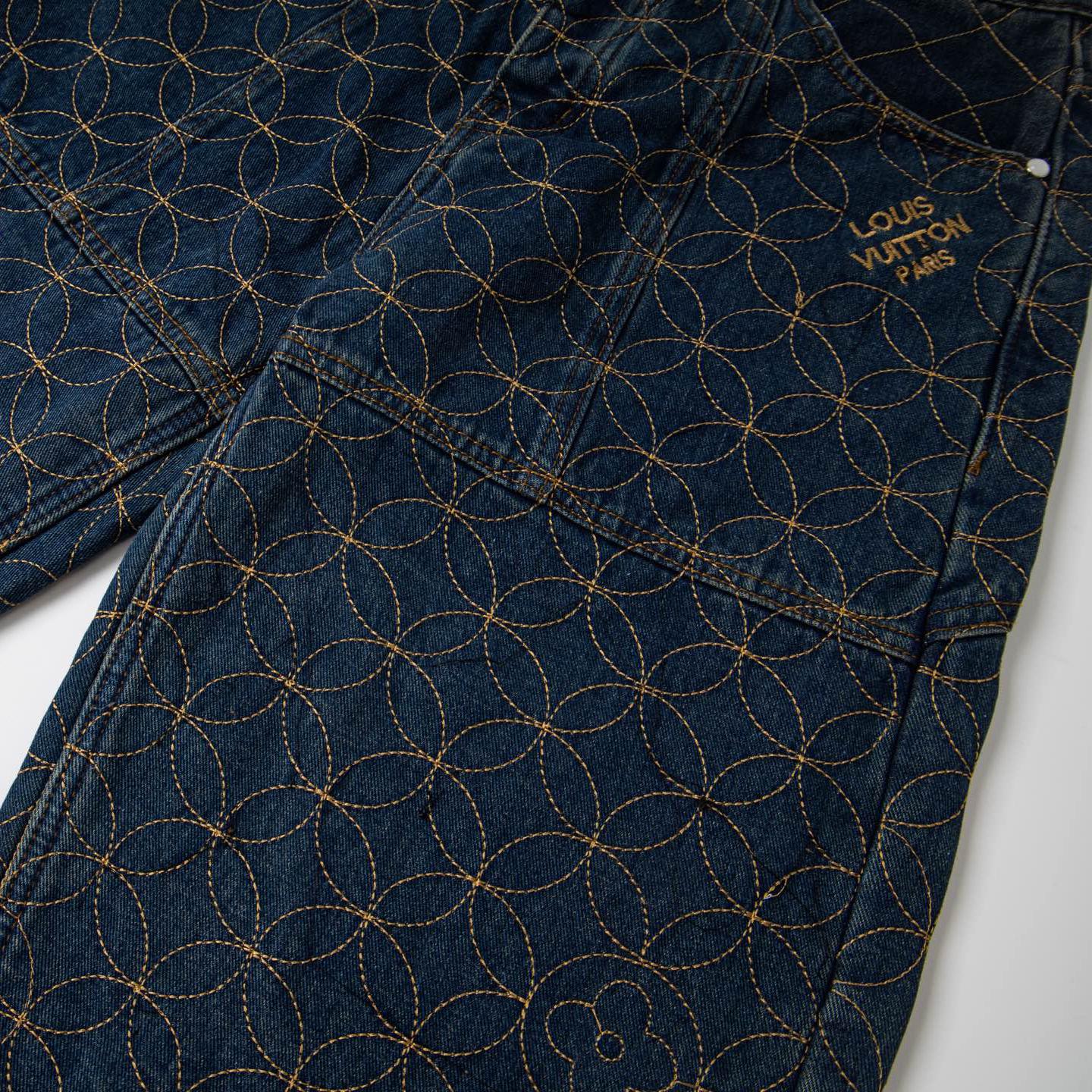 Autumn and winter denim shorts