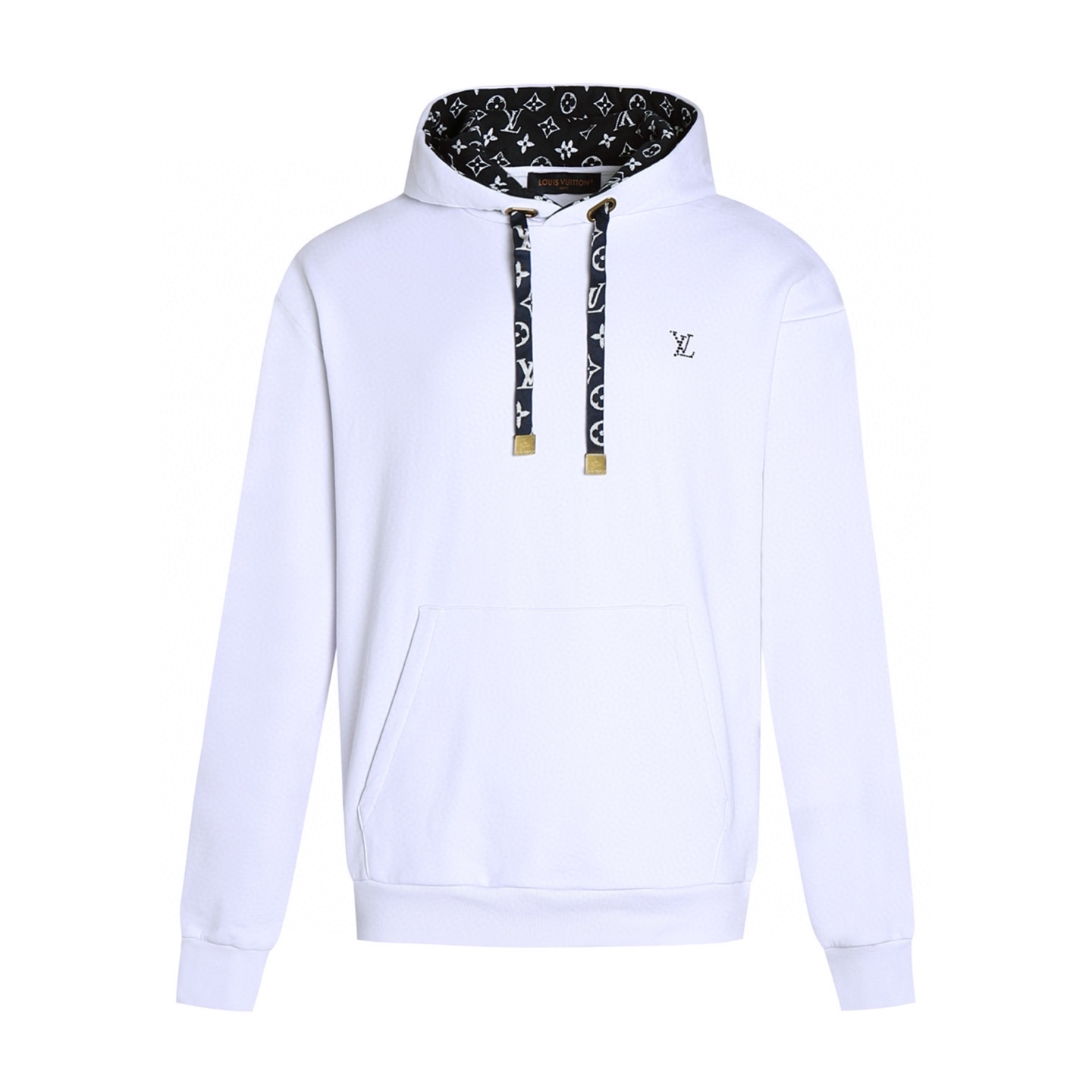Rope and rhinestone hoodie