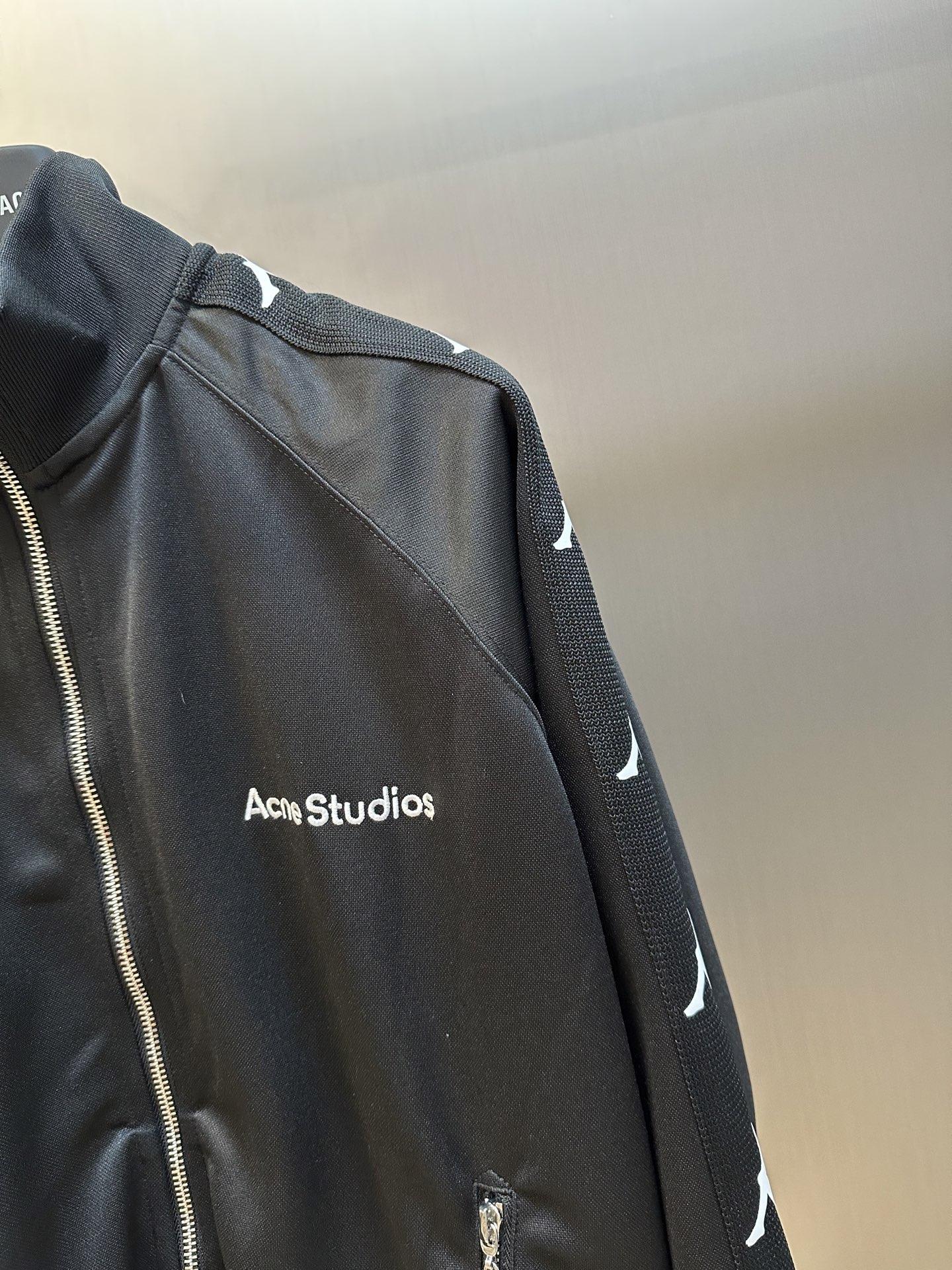 Acne X Kappa Logo Zip-up Tracksuit Jacket