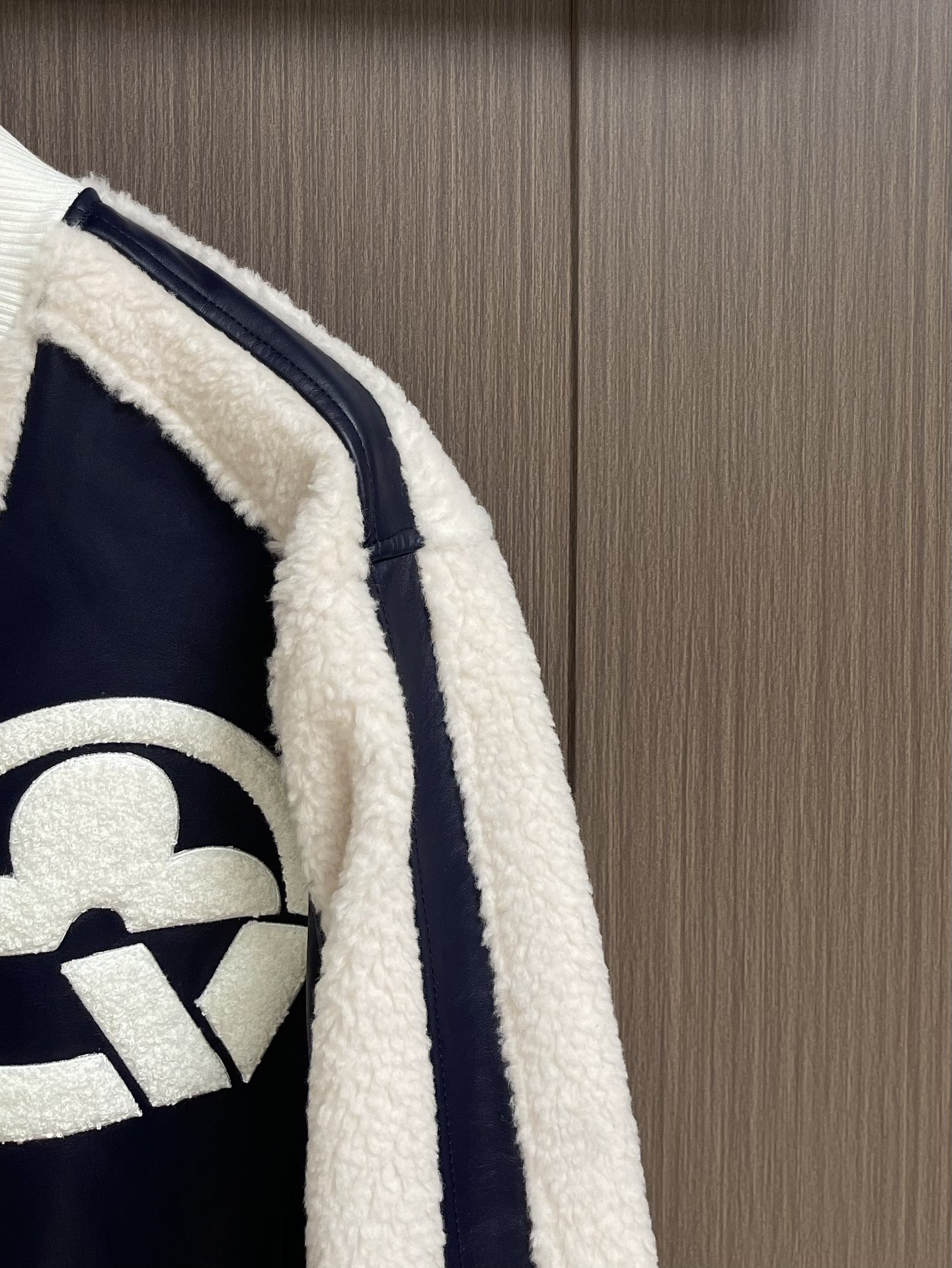 Cloud Panel Leather Jacket