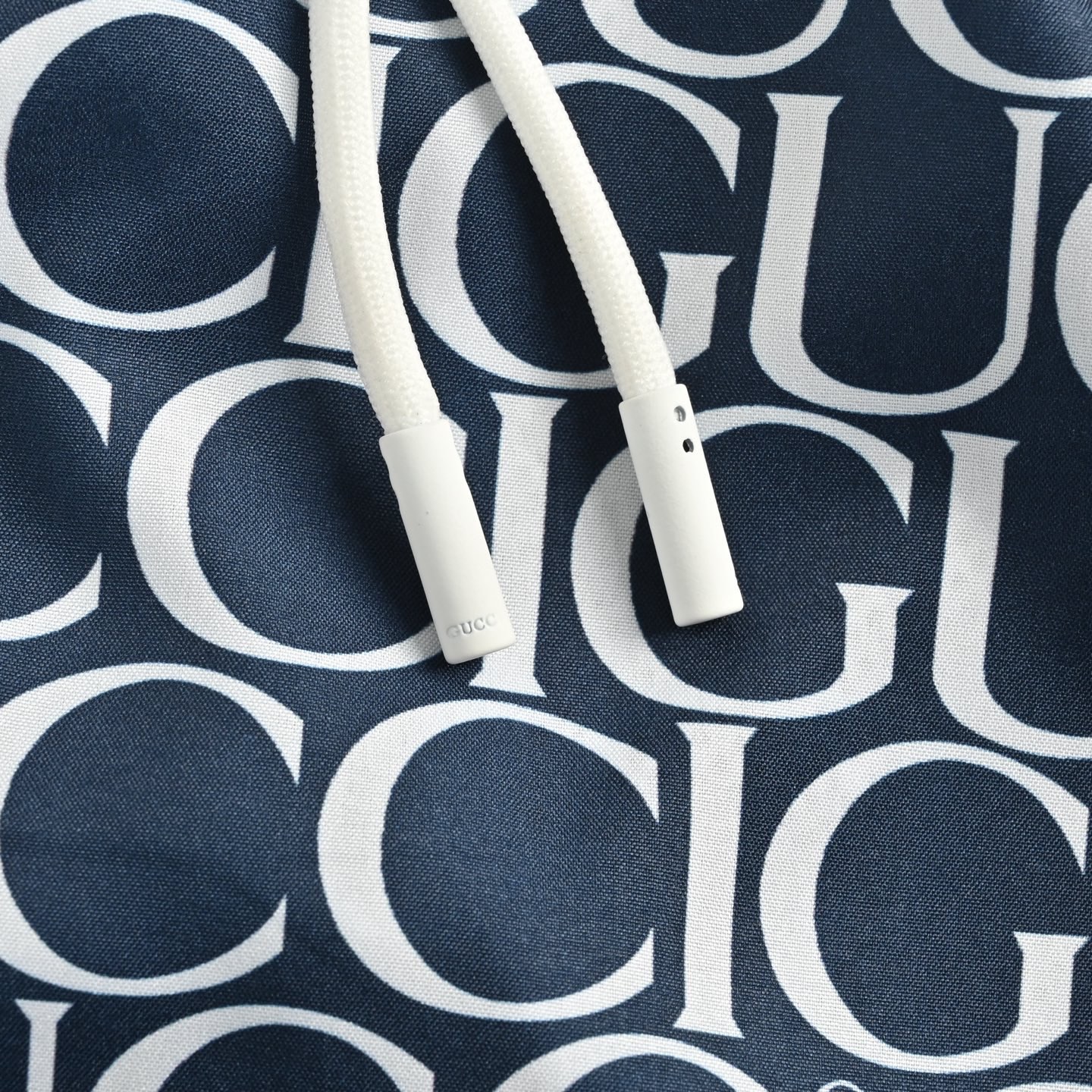 All-over barrage print shorts