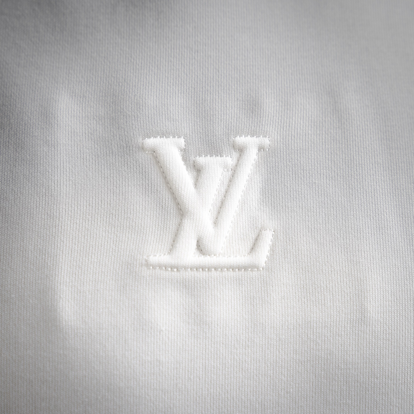 Embossed lettering hoodie