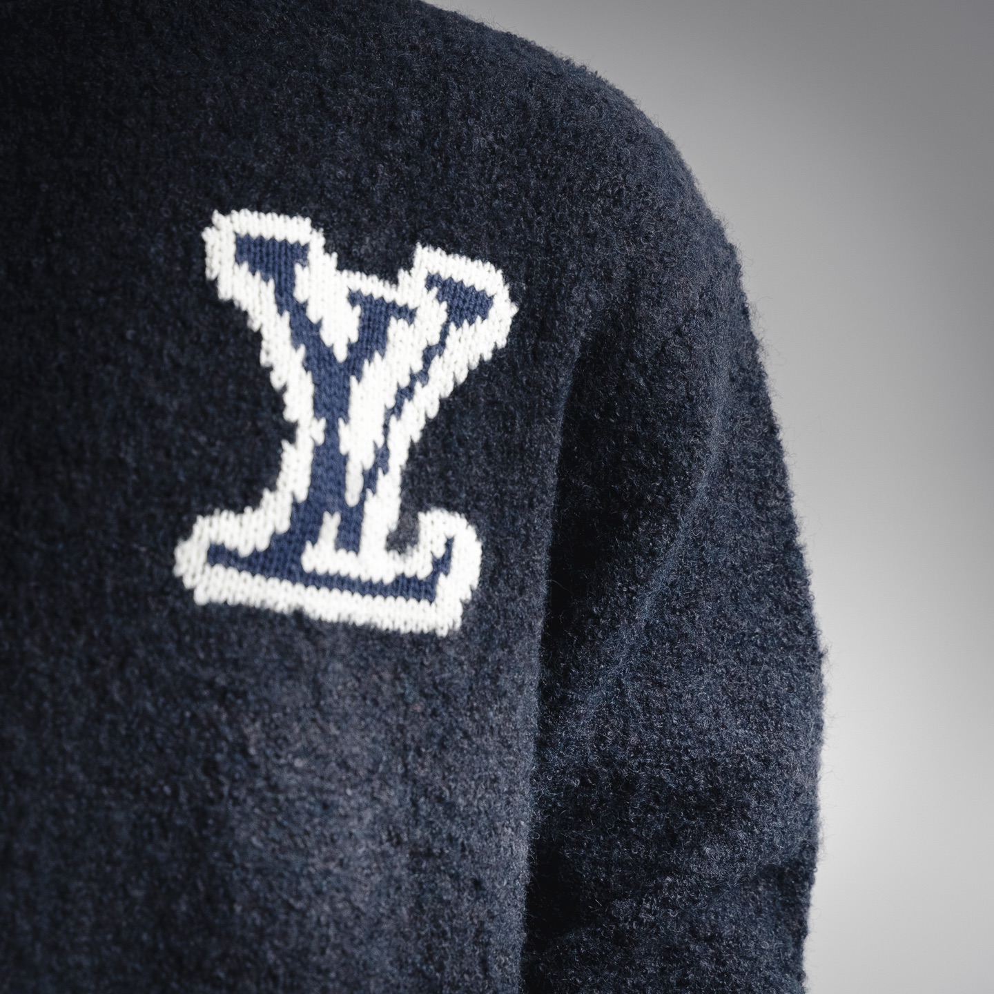 Knitted Crew Neck Sweater