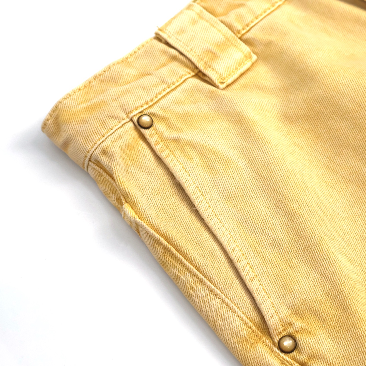 Embroidered Pocket Lumberjack Jeans