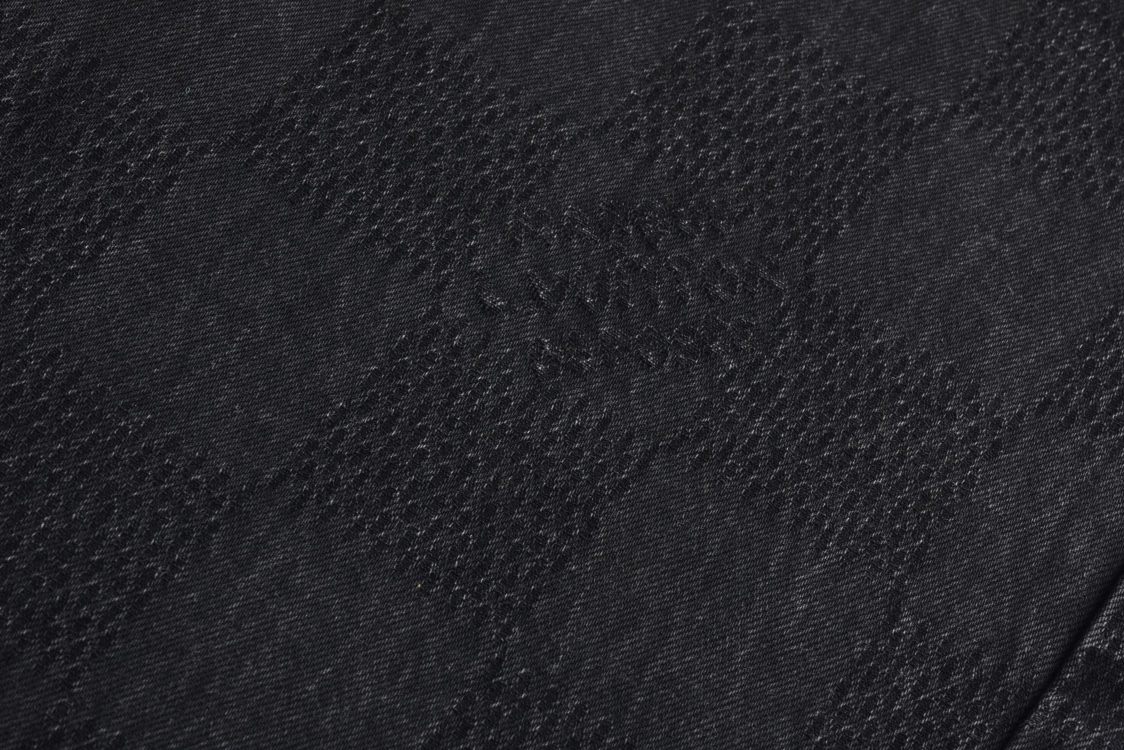 24FW Subtle Plaid Straight-Leg Jeans