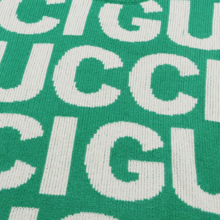 Gucci Letter Print Sweater