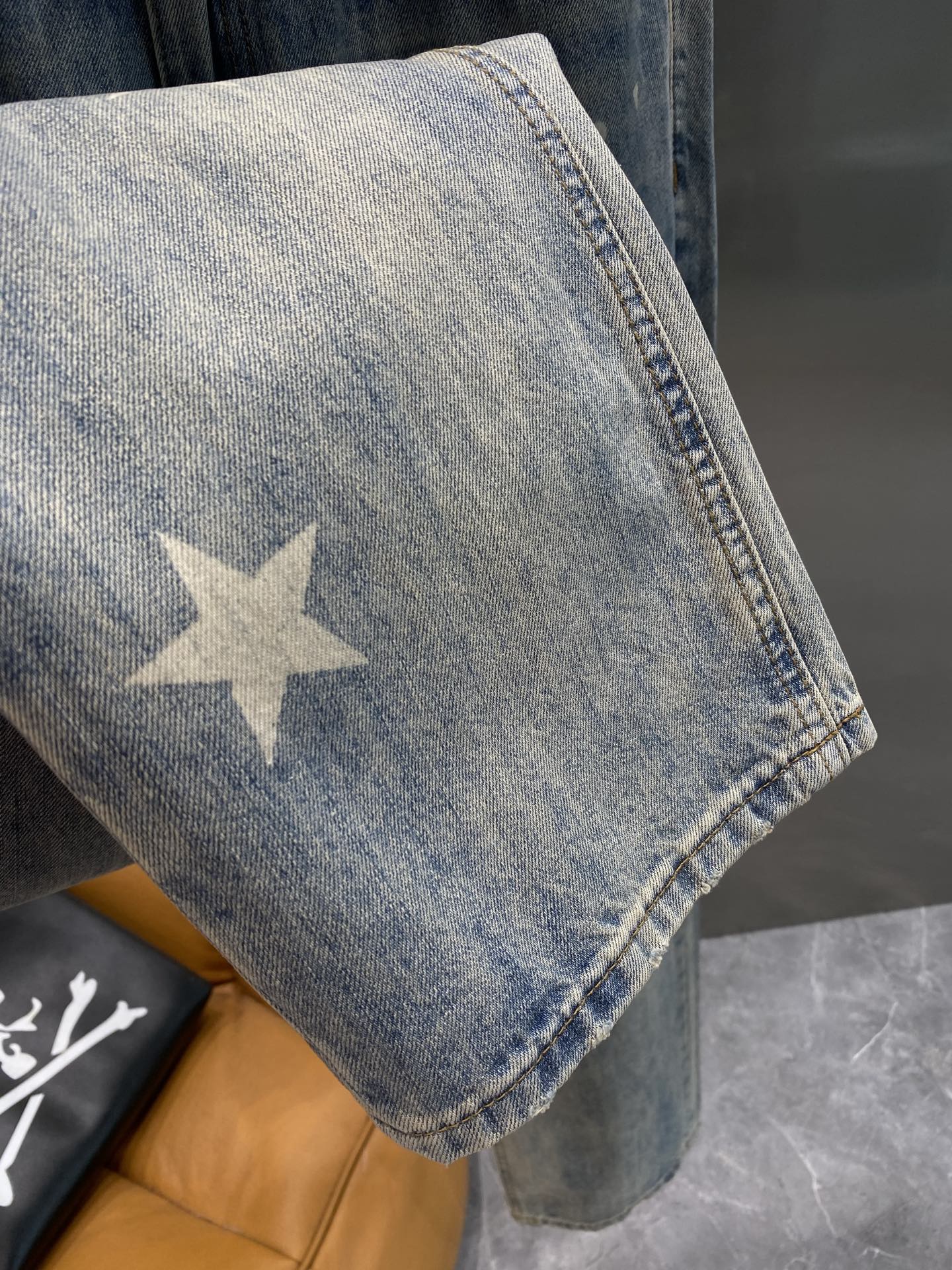 Star-Embellished Jeans