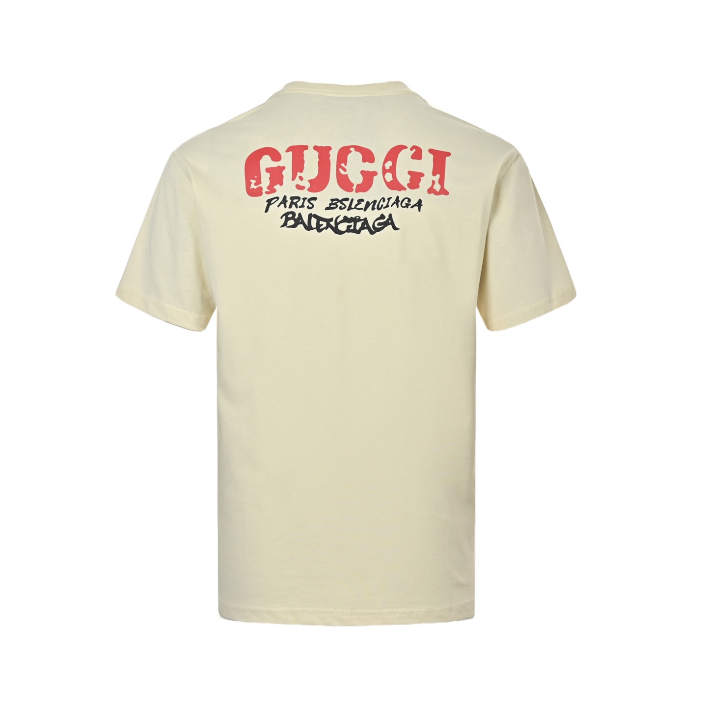 25SS Distressed Letter Print T-Shirt