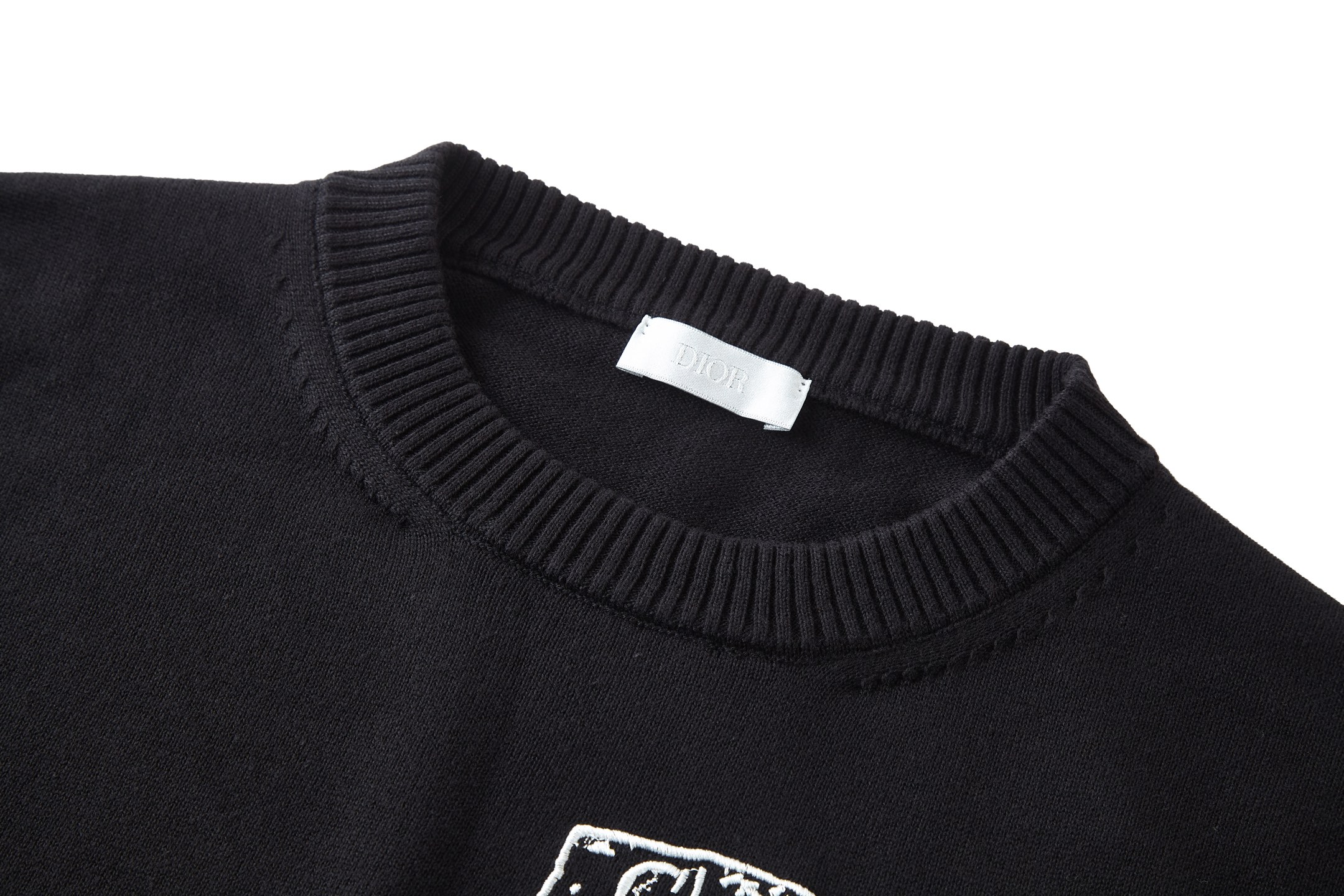 Embroidered Wool Cardigan