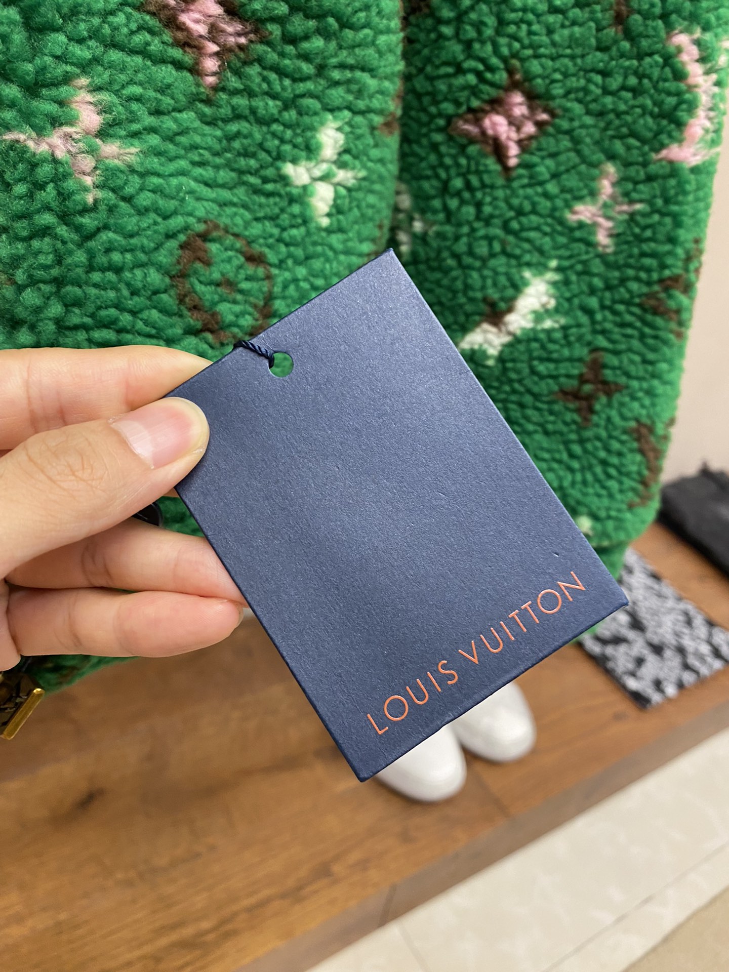 Plush Long Sleeve Stand Collar Coat