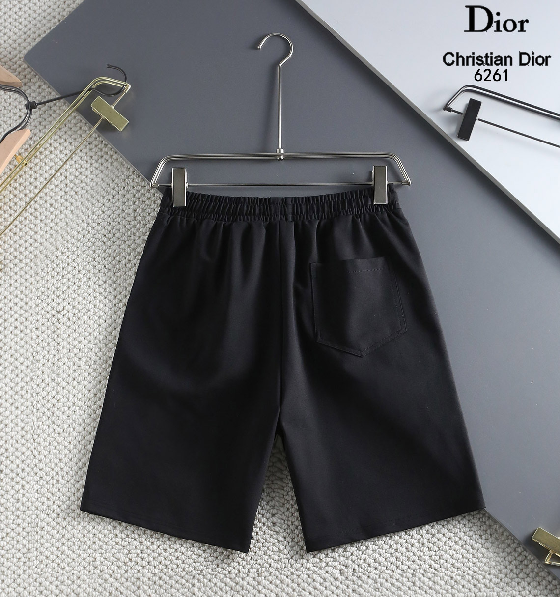 Knitted Jacquard Shorts