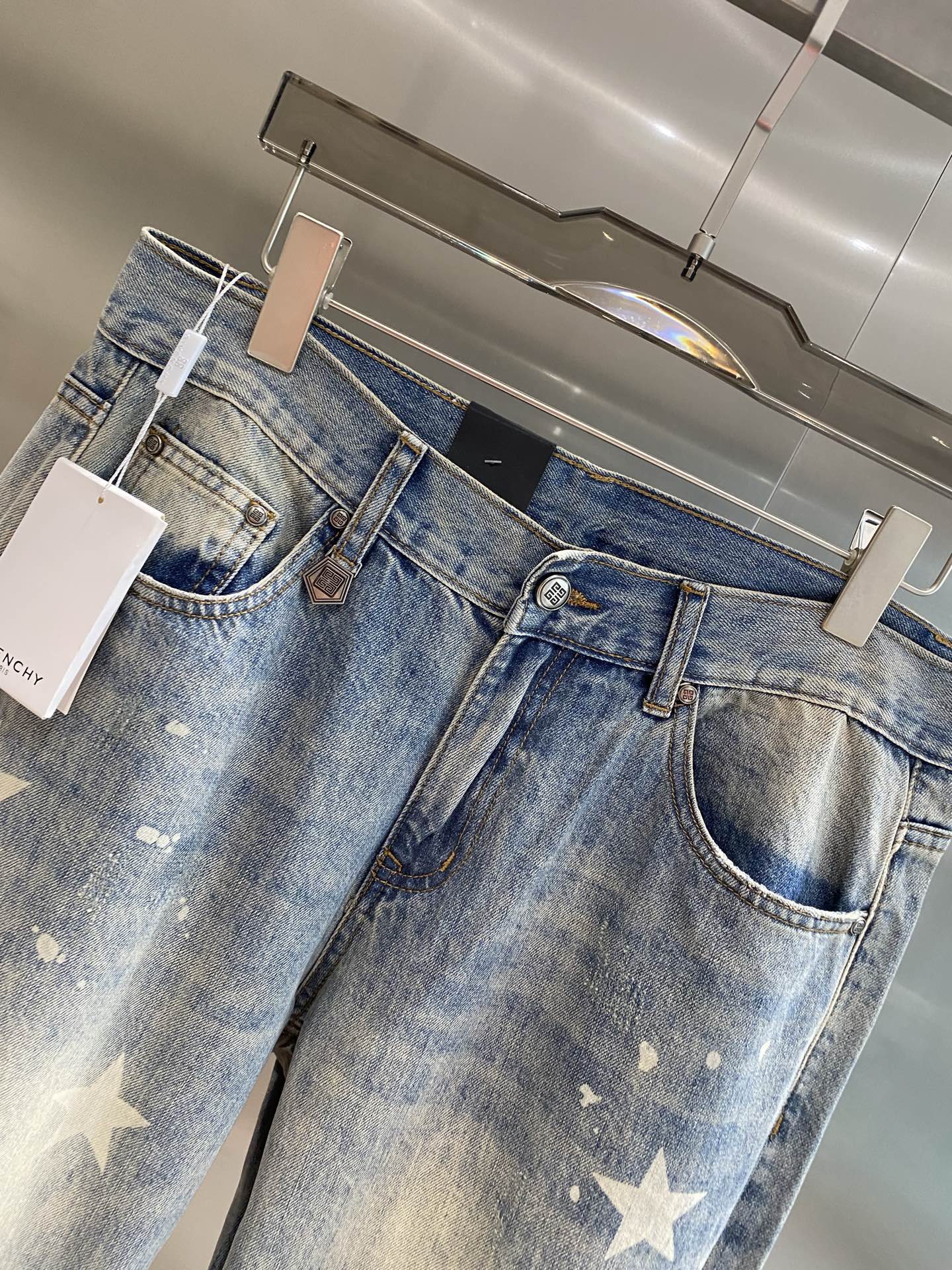 Star-Embellished Jeans