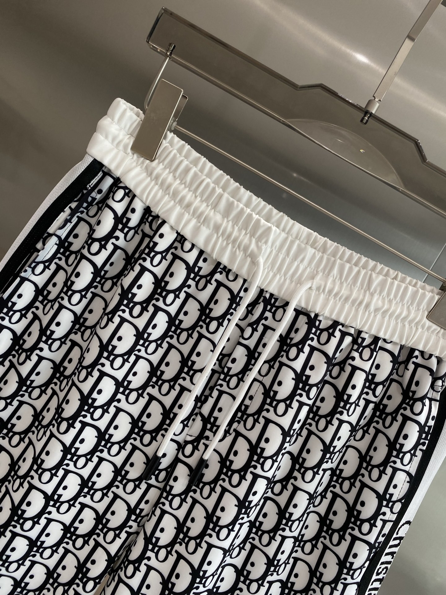 Classic Black and White Shorts